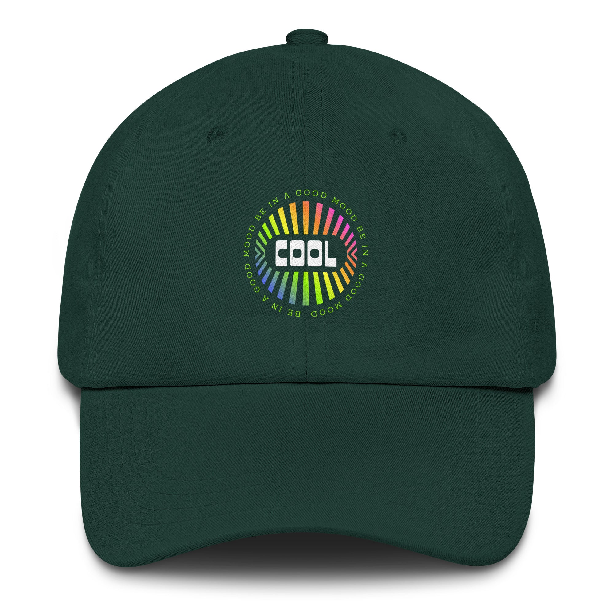 Good Mood Energy Green dad hat