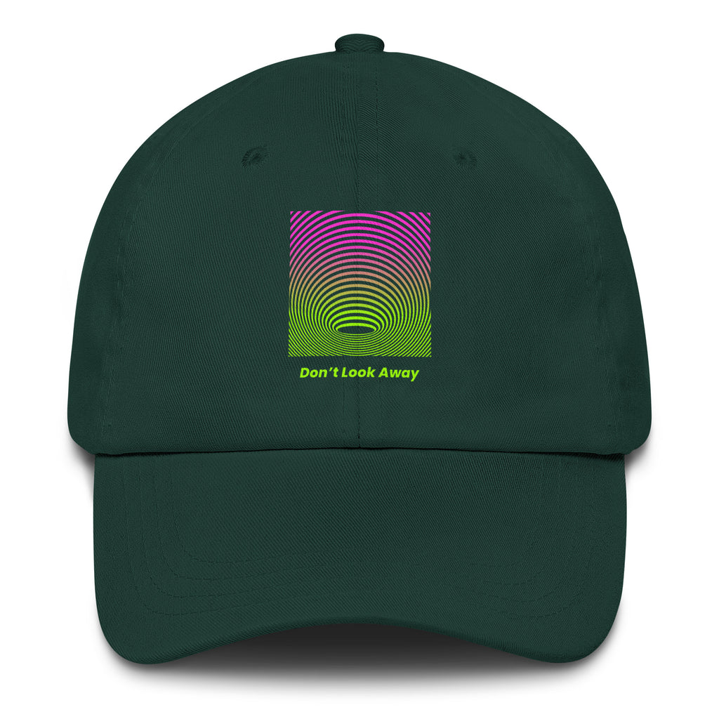 Don’t Look Away Trippy Hat in Green