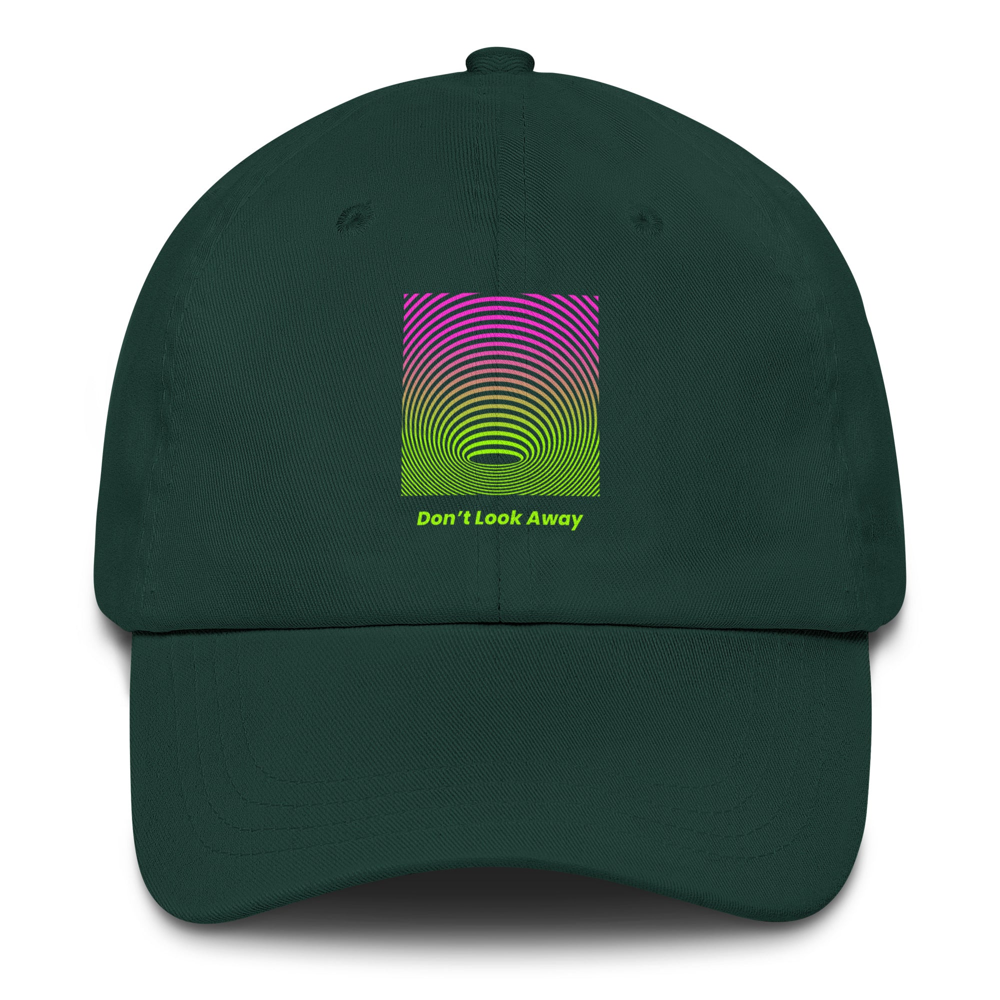 Don’t Look Away Trippy Hat in Green