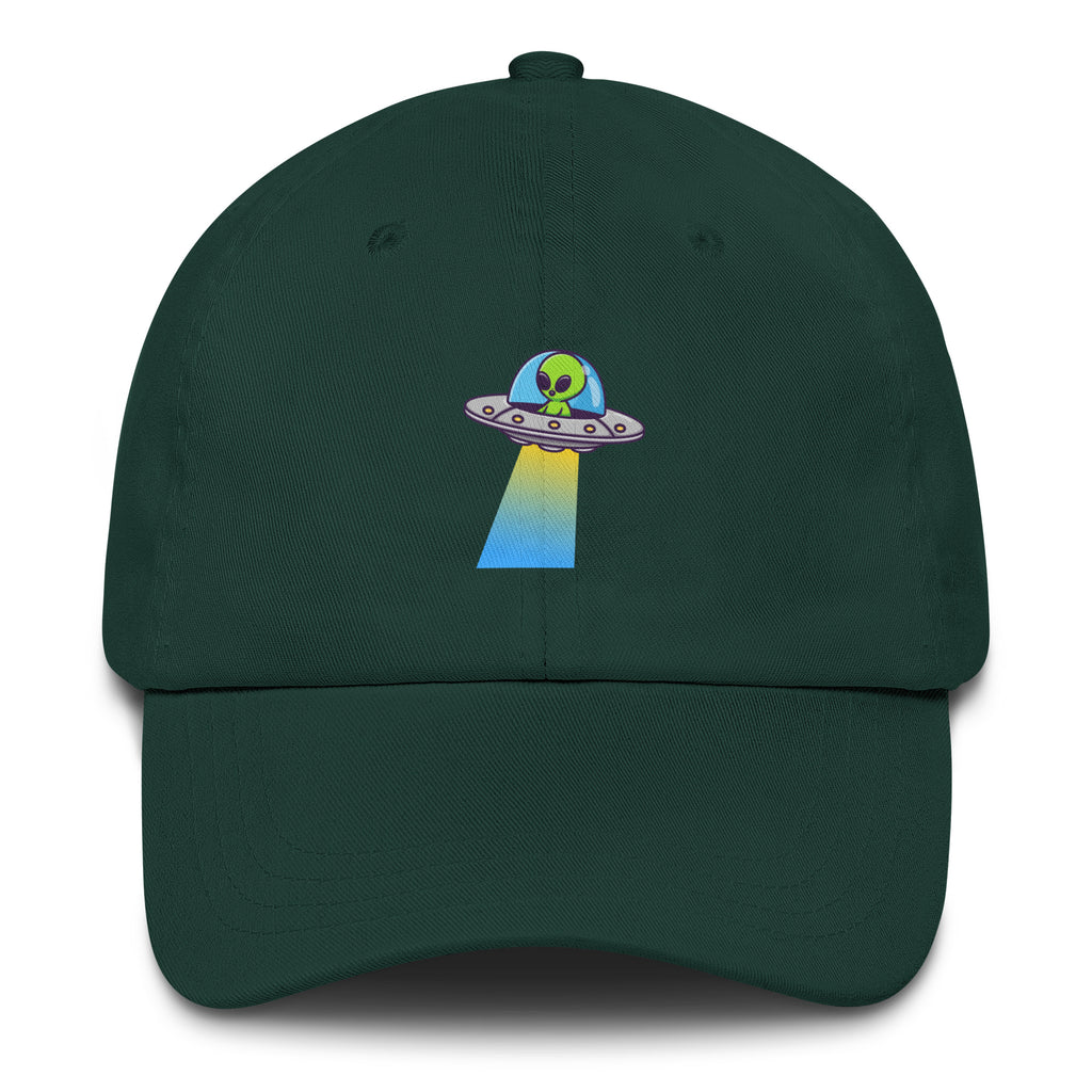 UFO Alien Vibes Festival Hat in Green