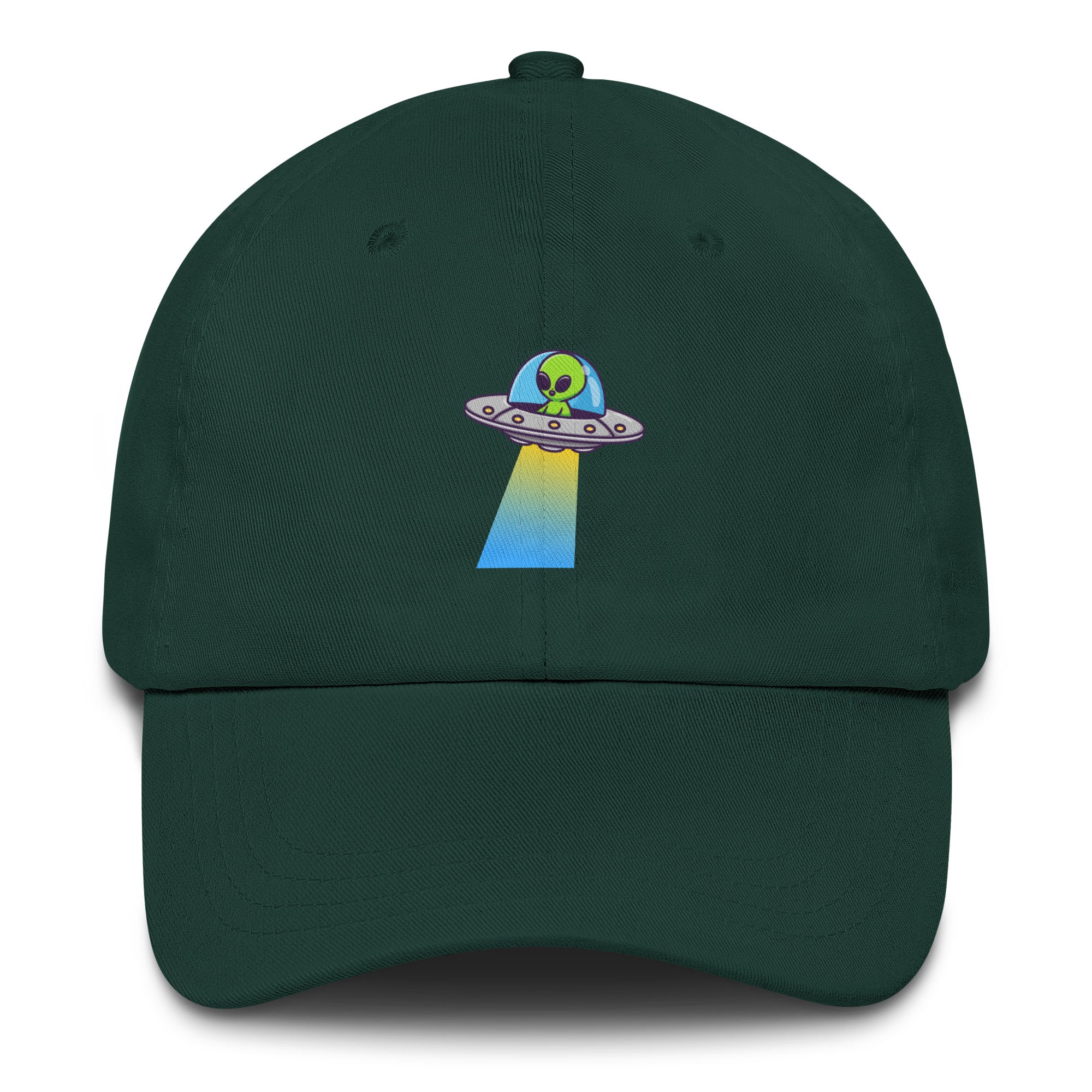 UFO Alien Vibes Festival Hat in Green