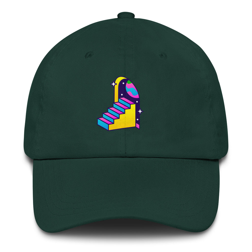 Portal Dreams Trippy Hat in Green