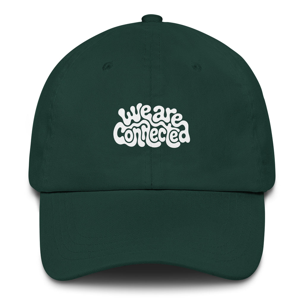 We Are Connected festival hat in green