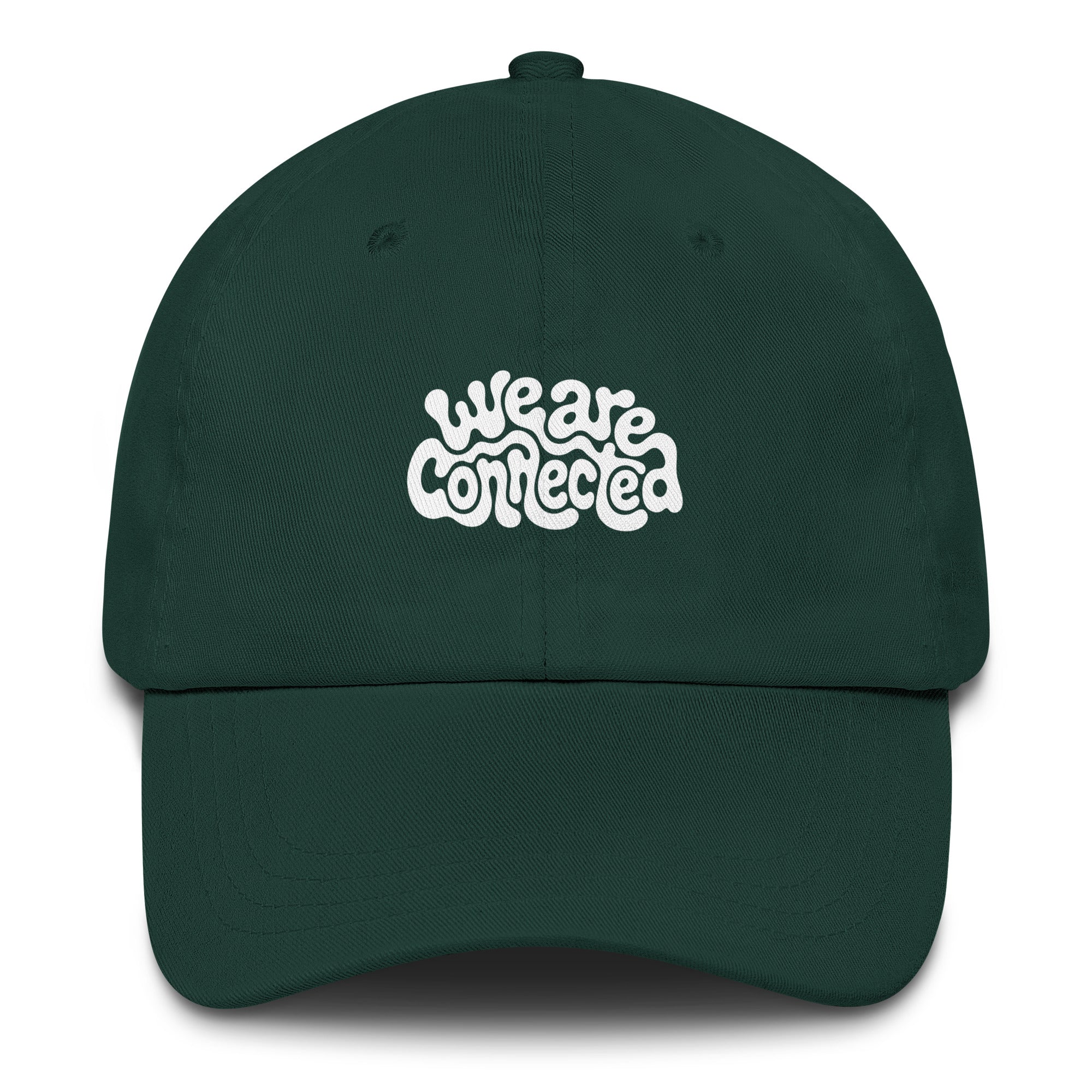 We Are Connected festival hat in green