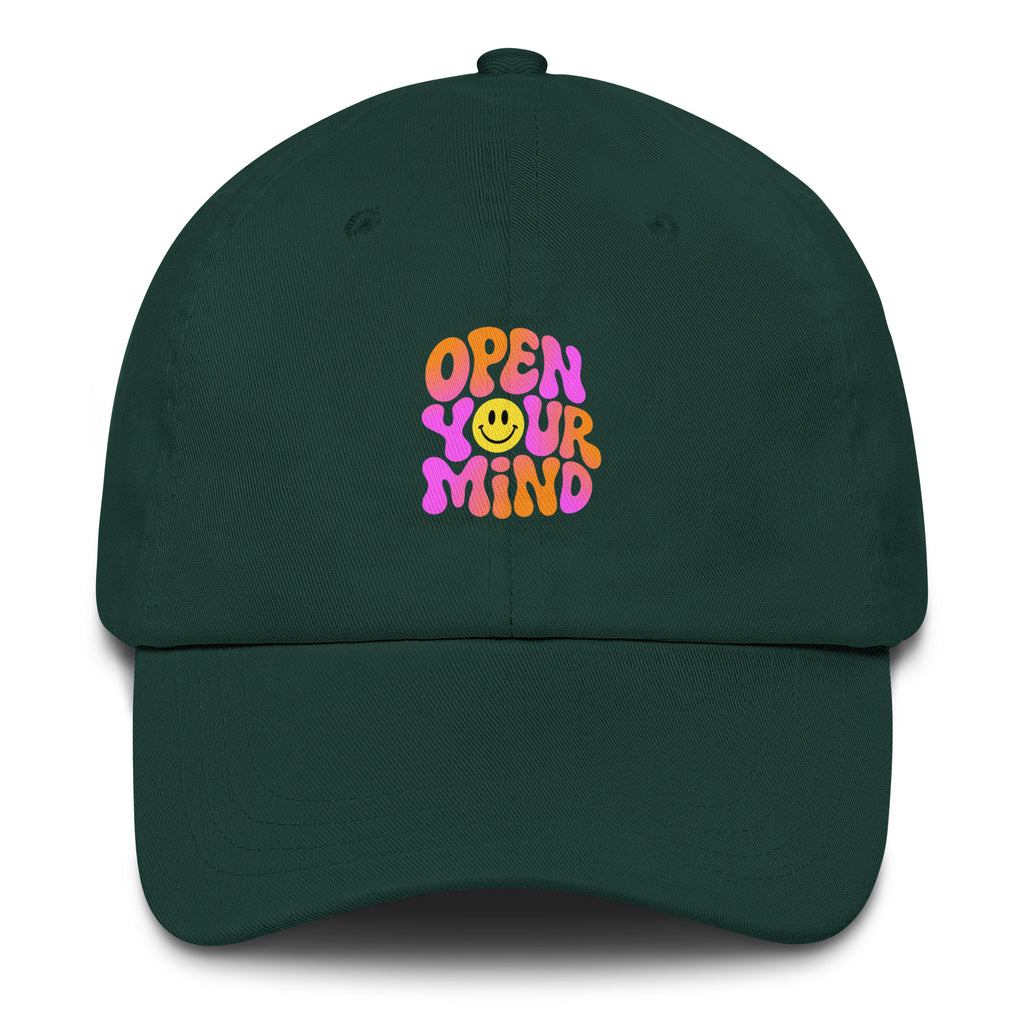Open Your Mind Neon festival hat in green