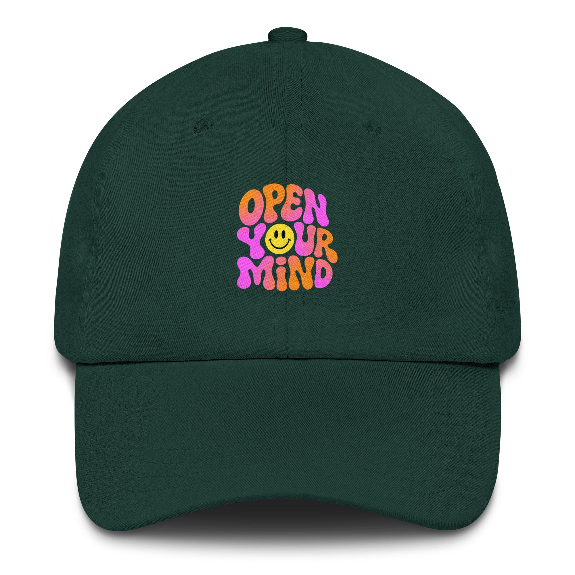 Open Your Mind Neon festival hat in green