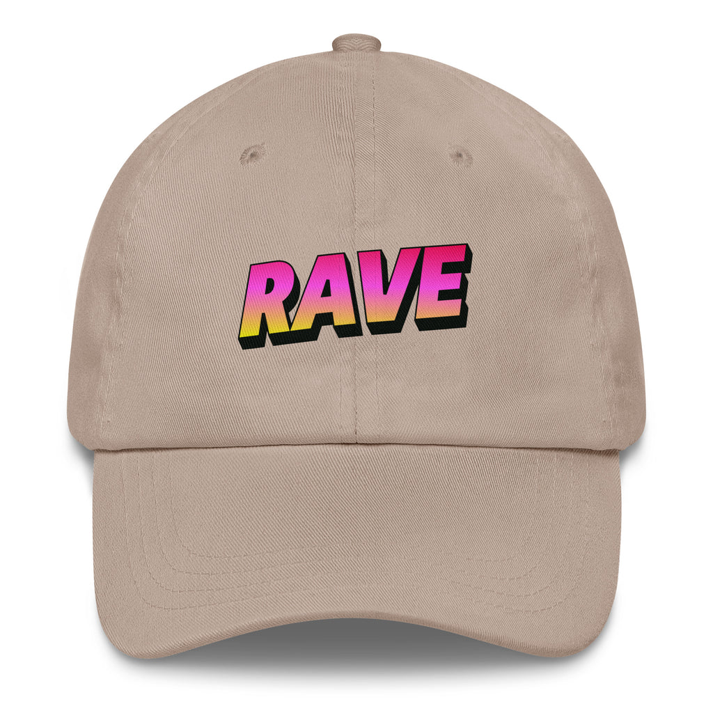 Rave Neon Energy Hat in Beige