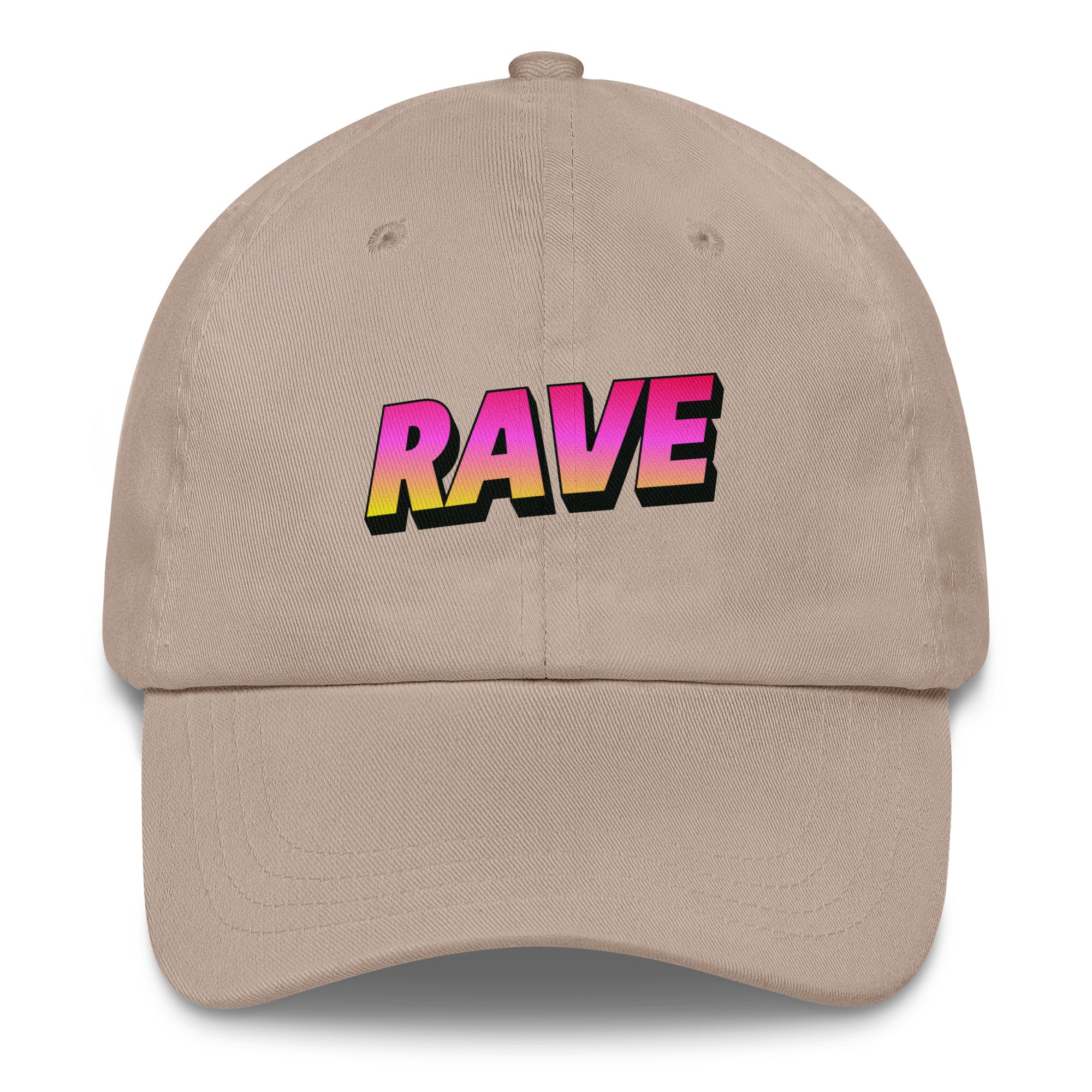 Rave Neon Energy Hat in Beige