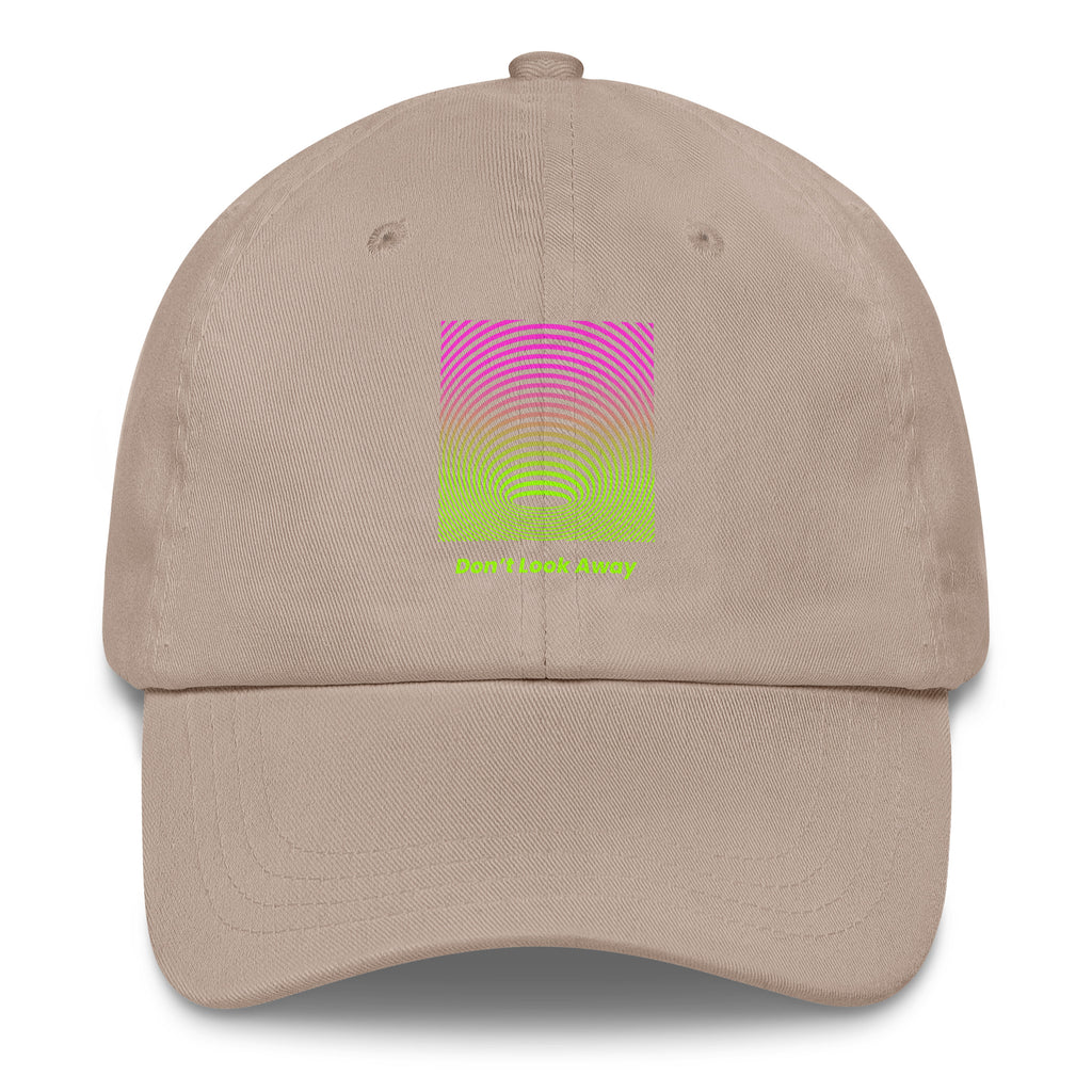 Don’t Look Away Trippy Hat in Beige