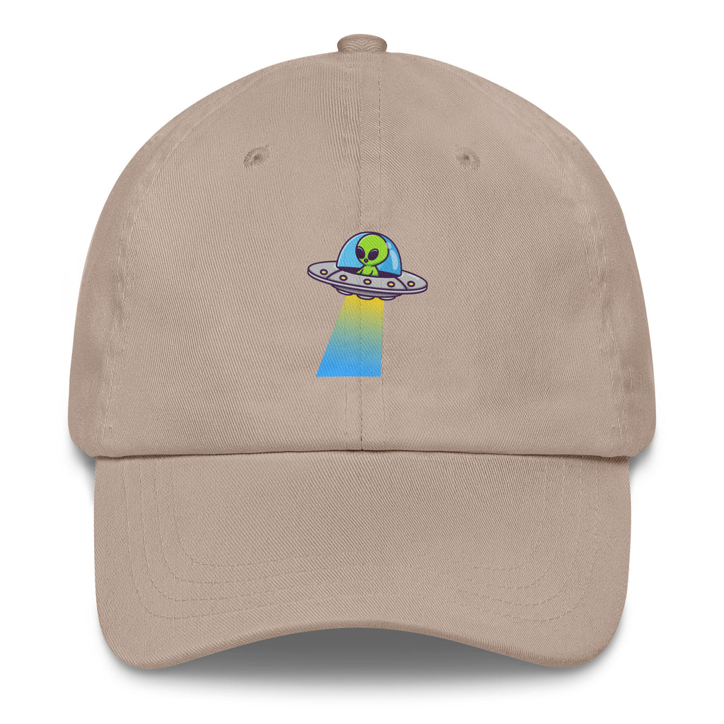 UFO Alien Vibes Festival Hat in Beige
