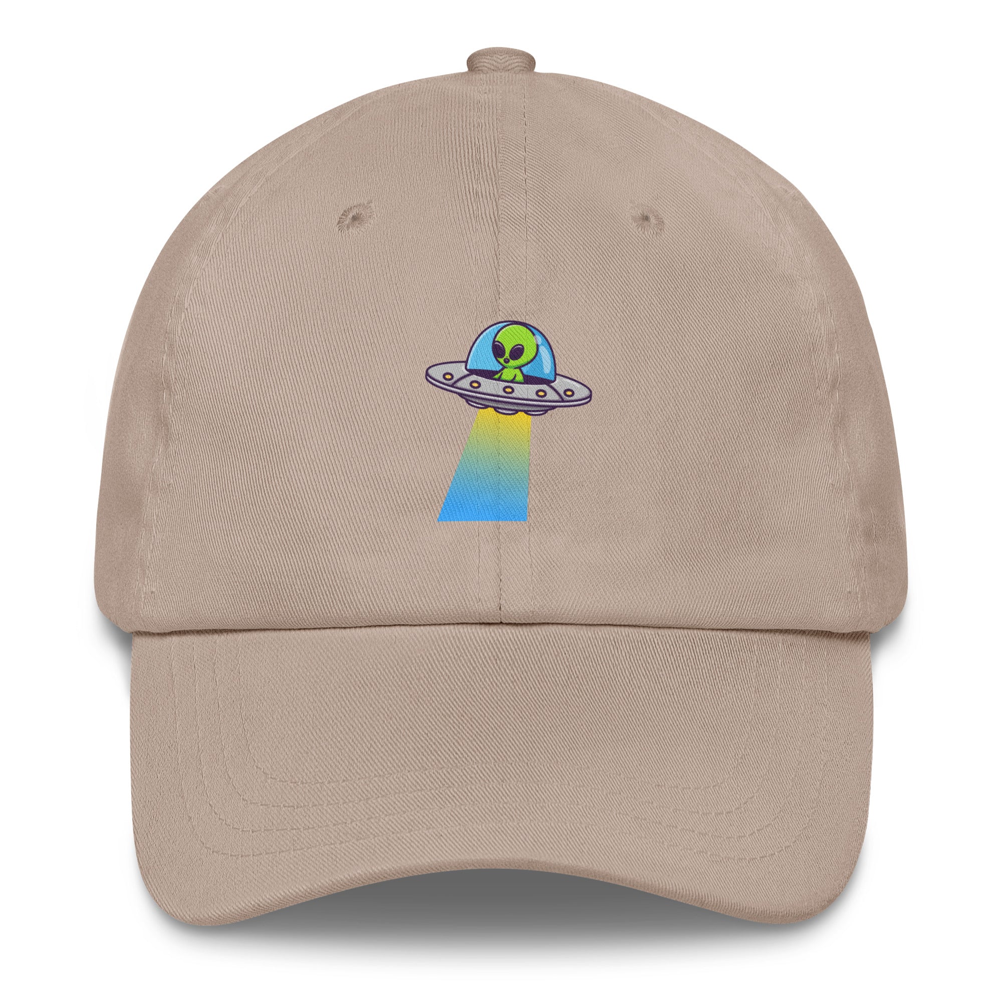 UFO Alien Vibes Festival Hat in Beige