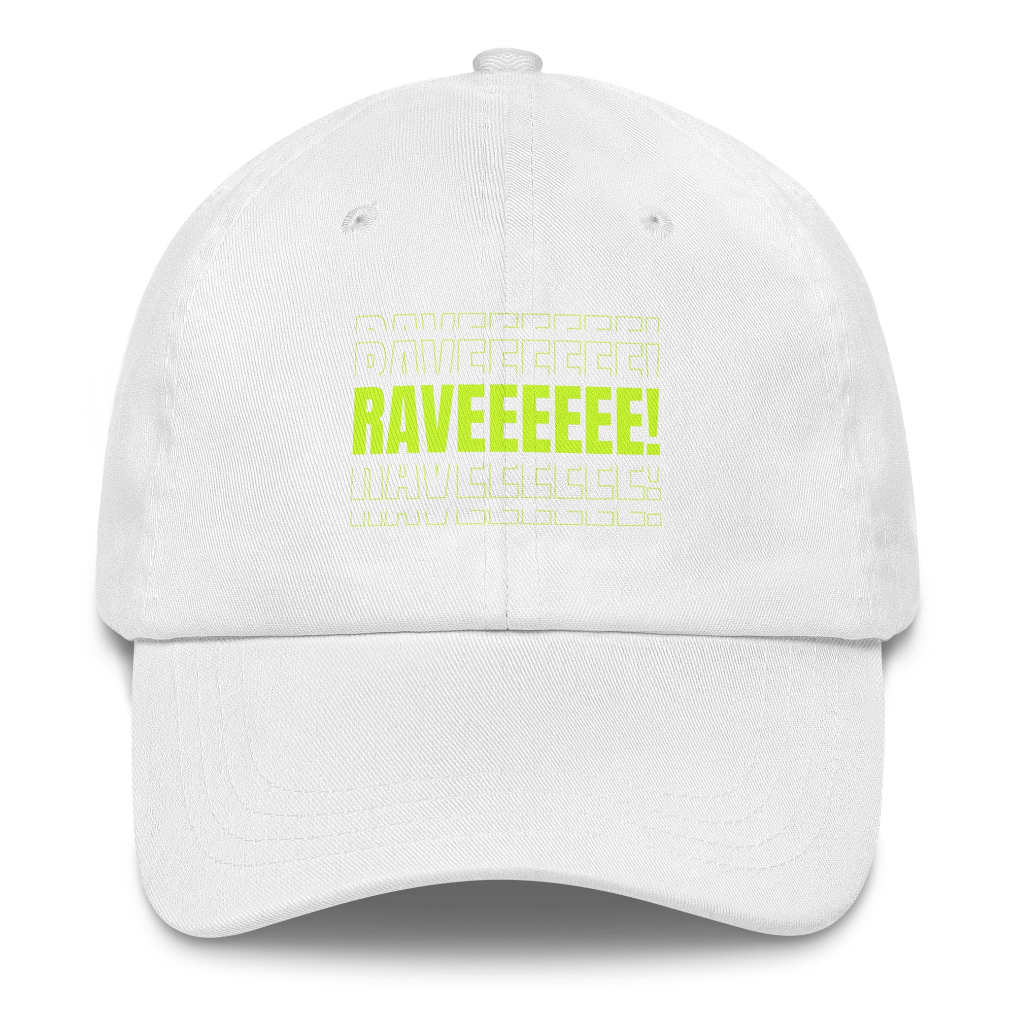 Rave Energy Hat in White