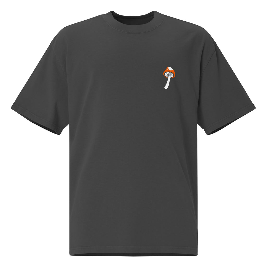 The World Needs Your Magic Oversized Faded T-Shirt in black