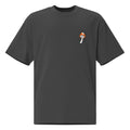 The World Needs Your Magic Oversized Faded T-Shirt in black