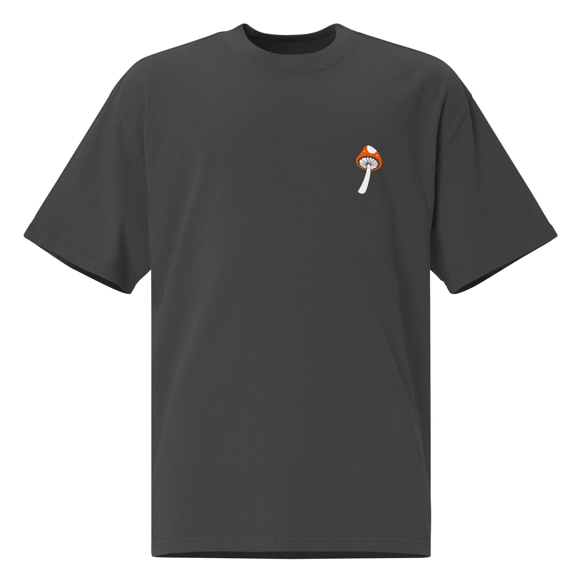The World Needs Your Magic Oversized Faded T-Shirt in black