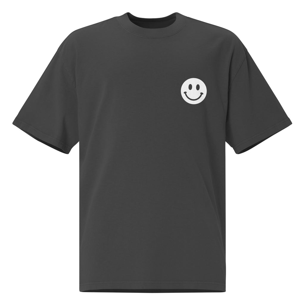 Happydelic Logo Oversized Faded T-Shirt