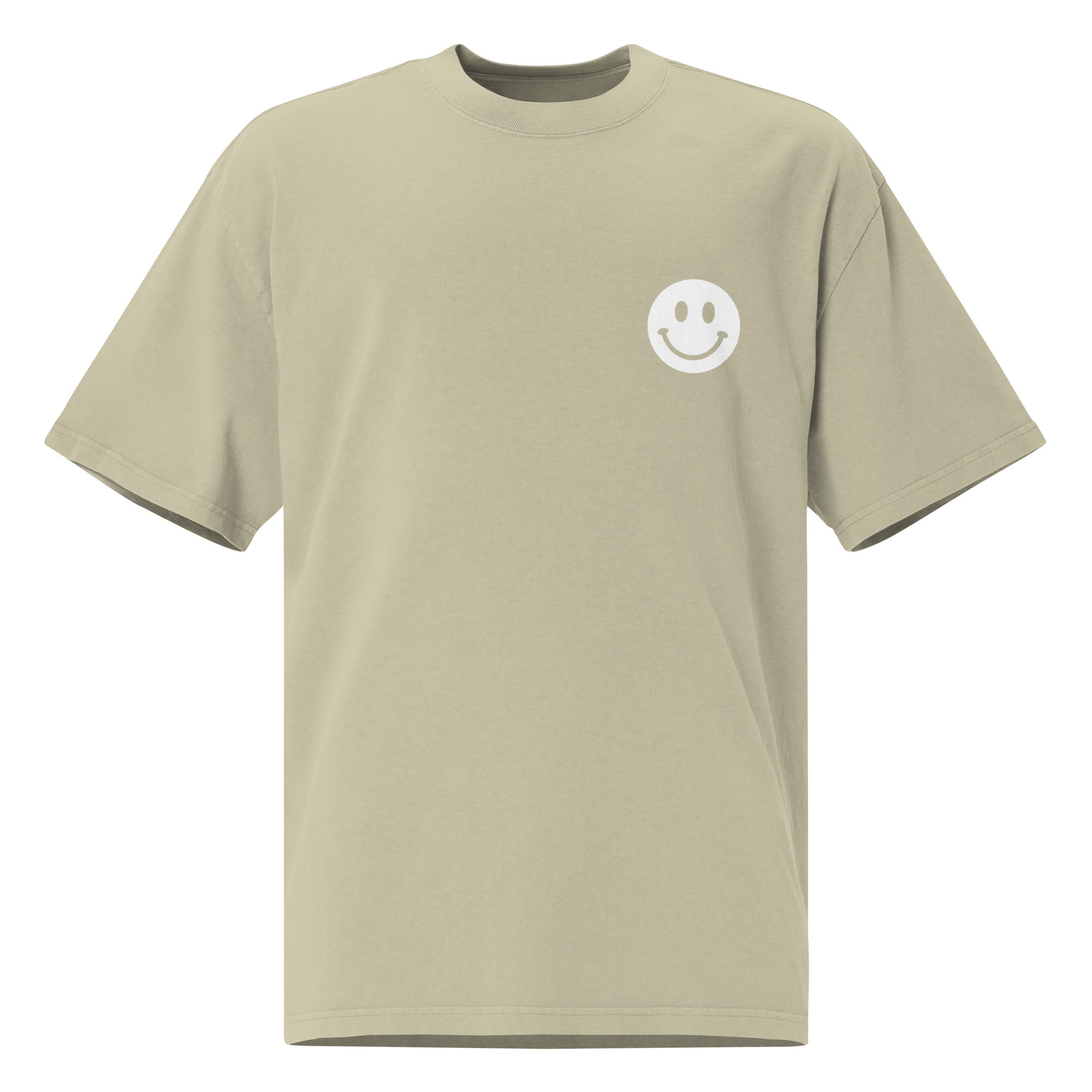 Happydelic Logo Oversized Faded T-Shirt