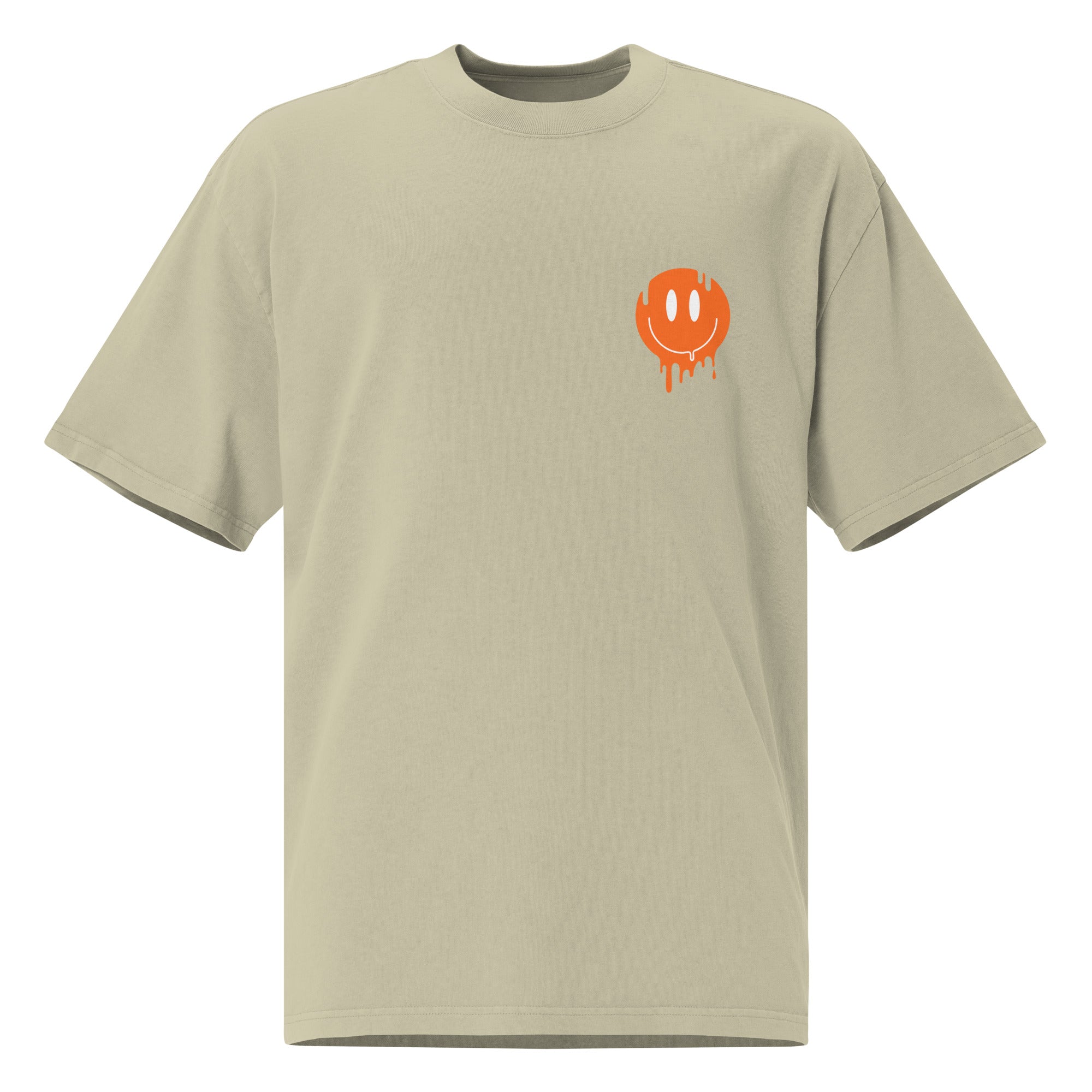 Rave Festival Techno Culture Oversized Faded T-Shirt