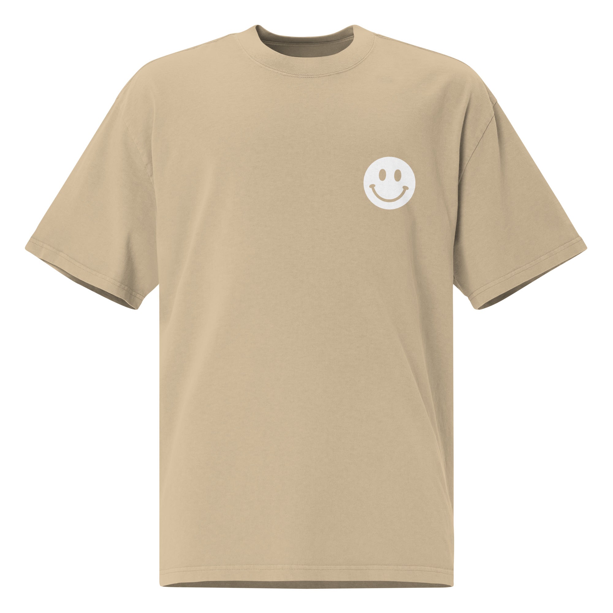 Happydelic Logo Oversized Faded T-Shirt