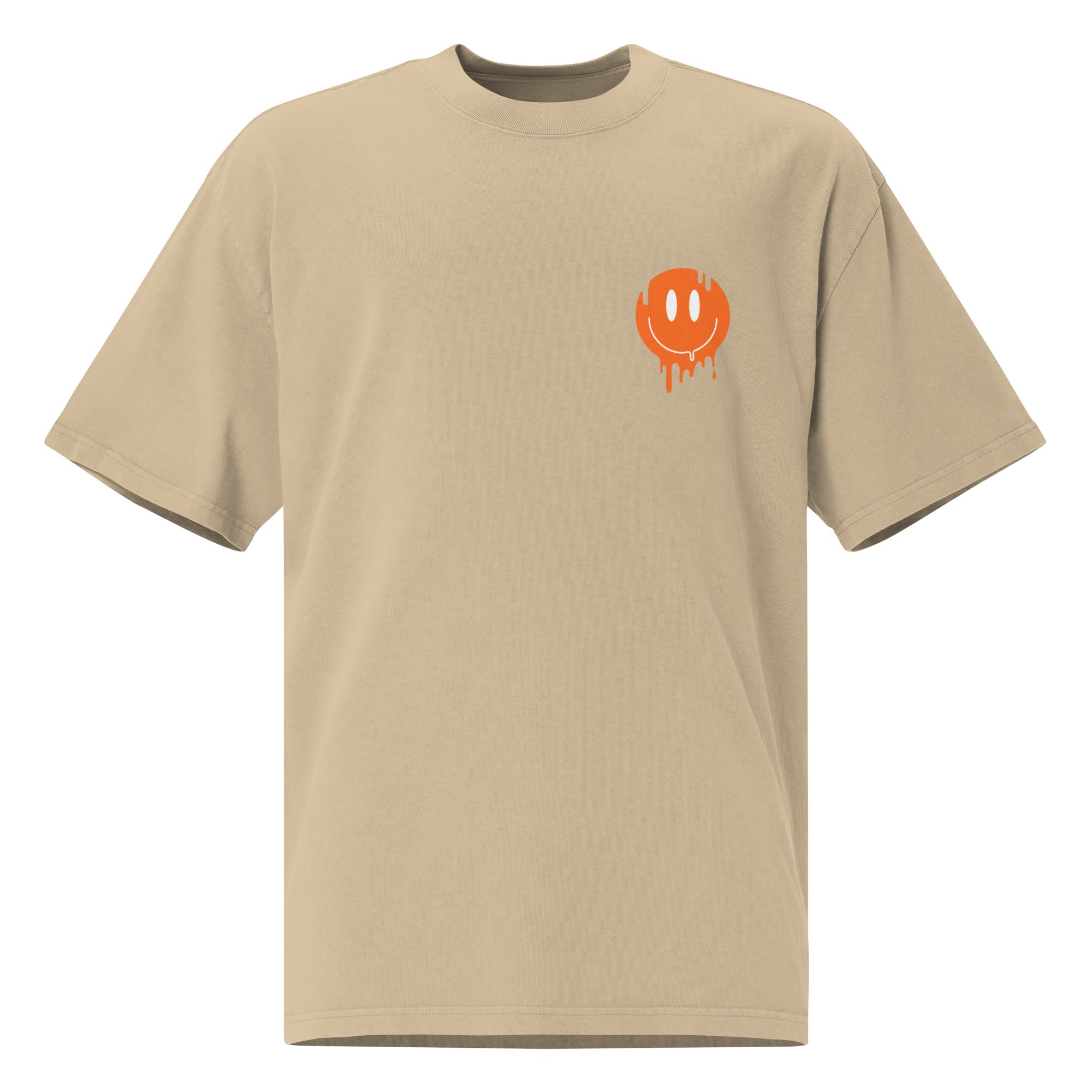 Rave Festival Techno Culture Oversized Faded T-Shirt