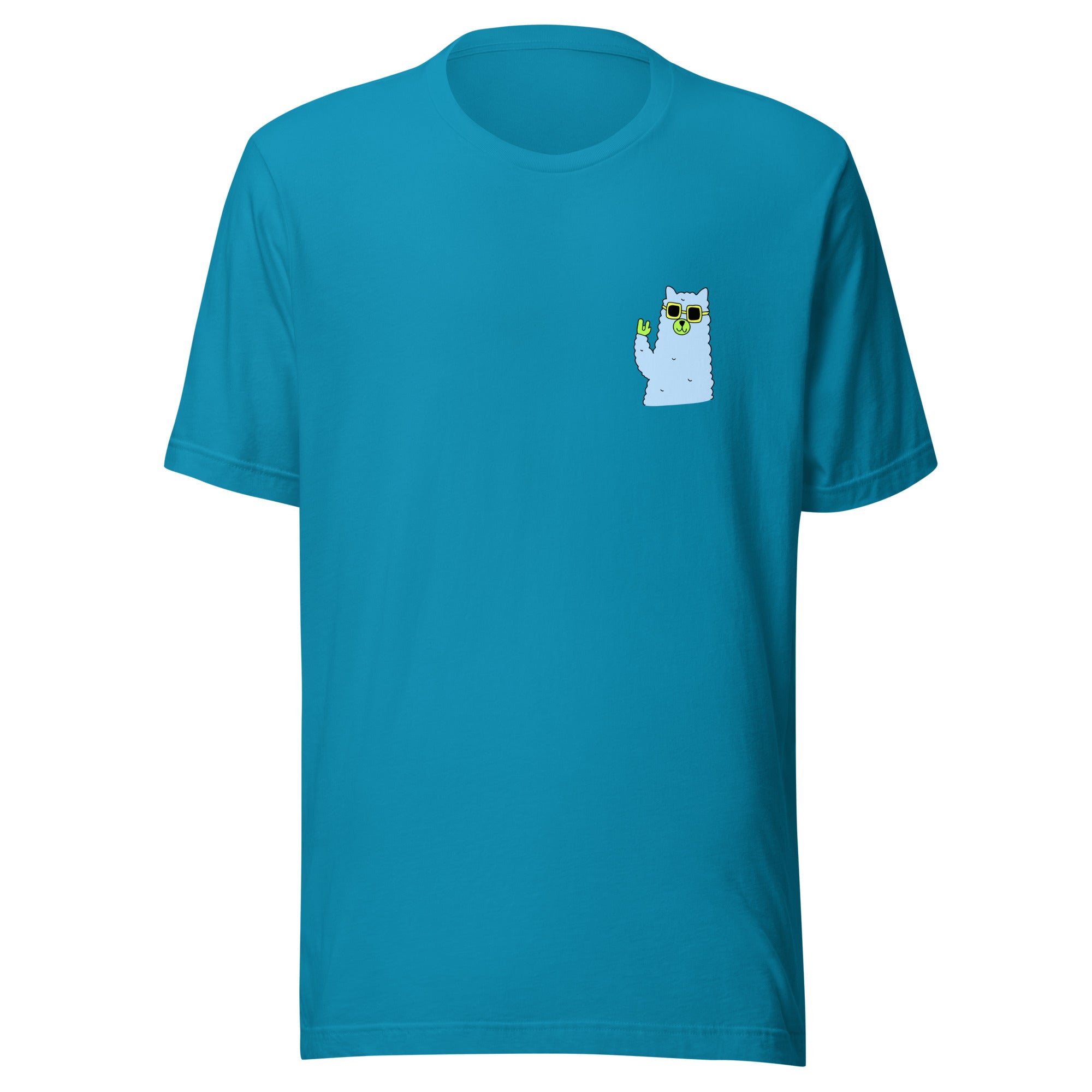 Cool Llama T-Shirt in Blue 