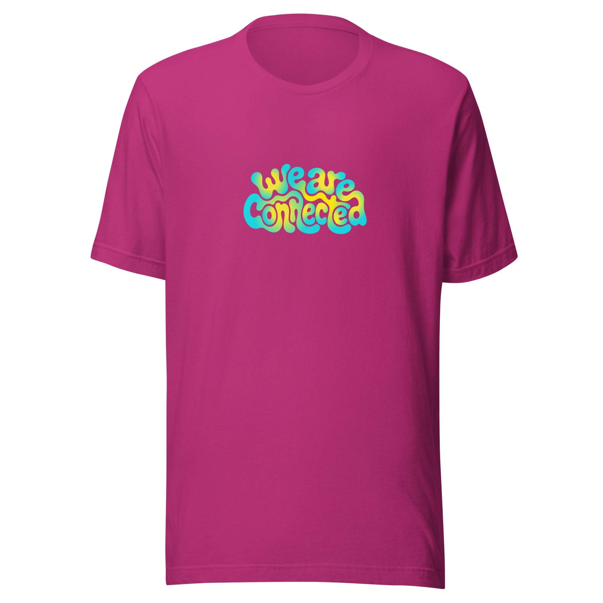 Festival We Are Connected T-Shirt in Pink 