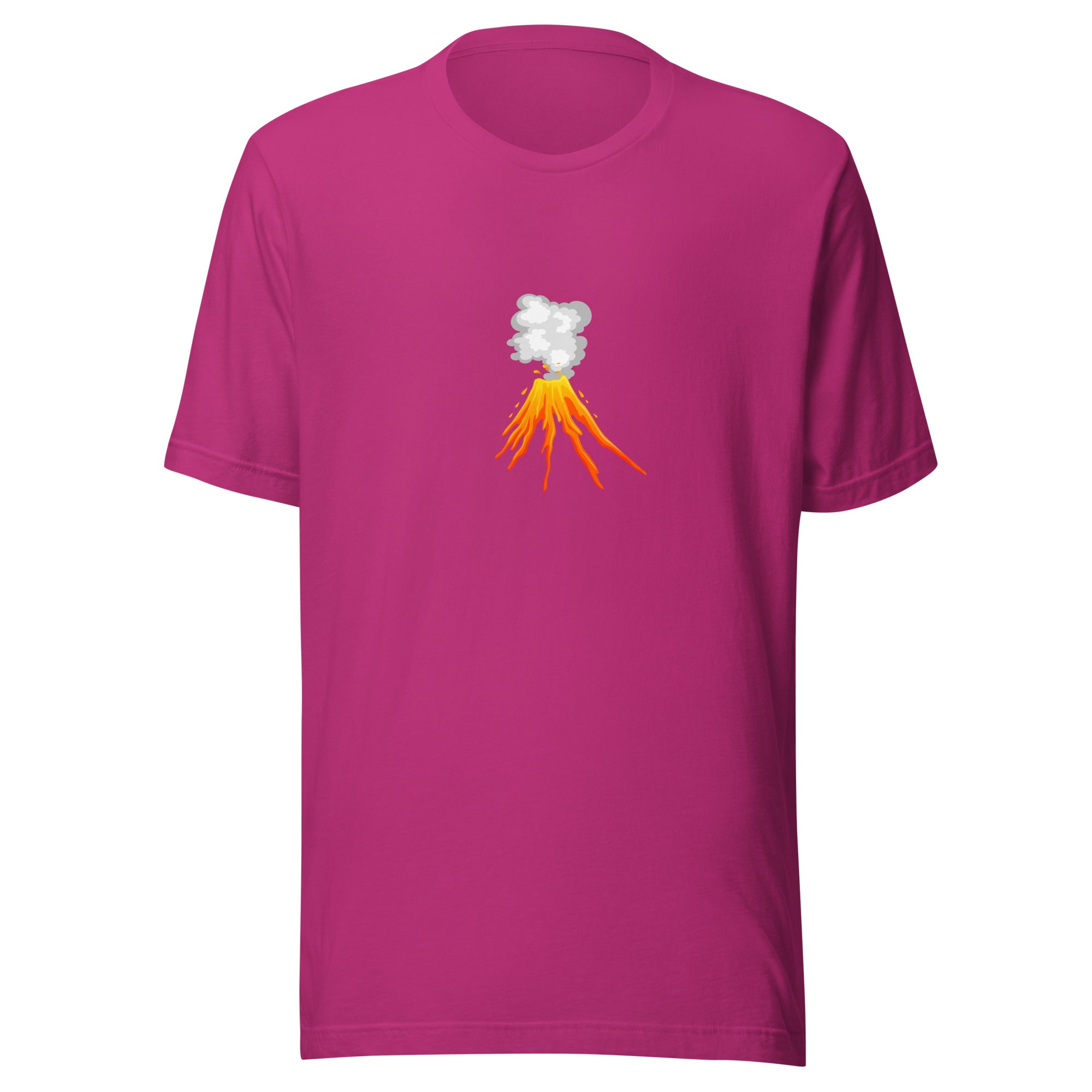 Erupting Volcano T-Shirt in Pink