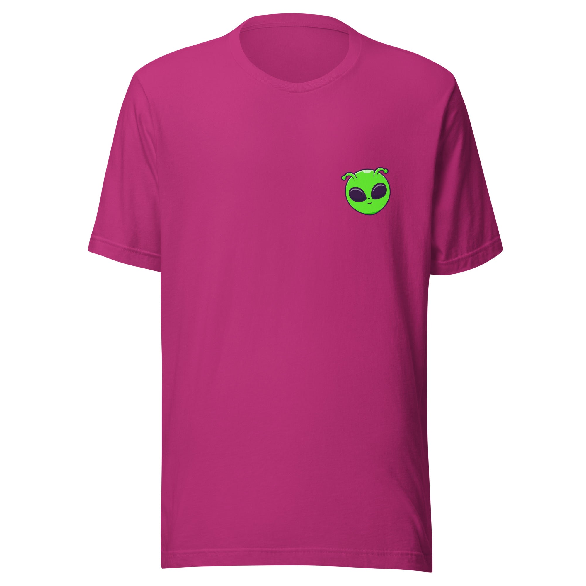 Music Festival Cosmic Alien T-Shirt in Pink