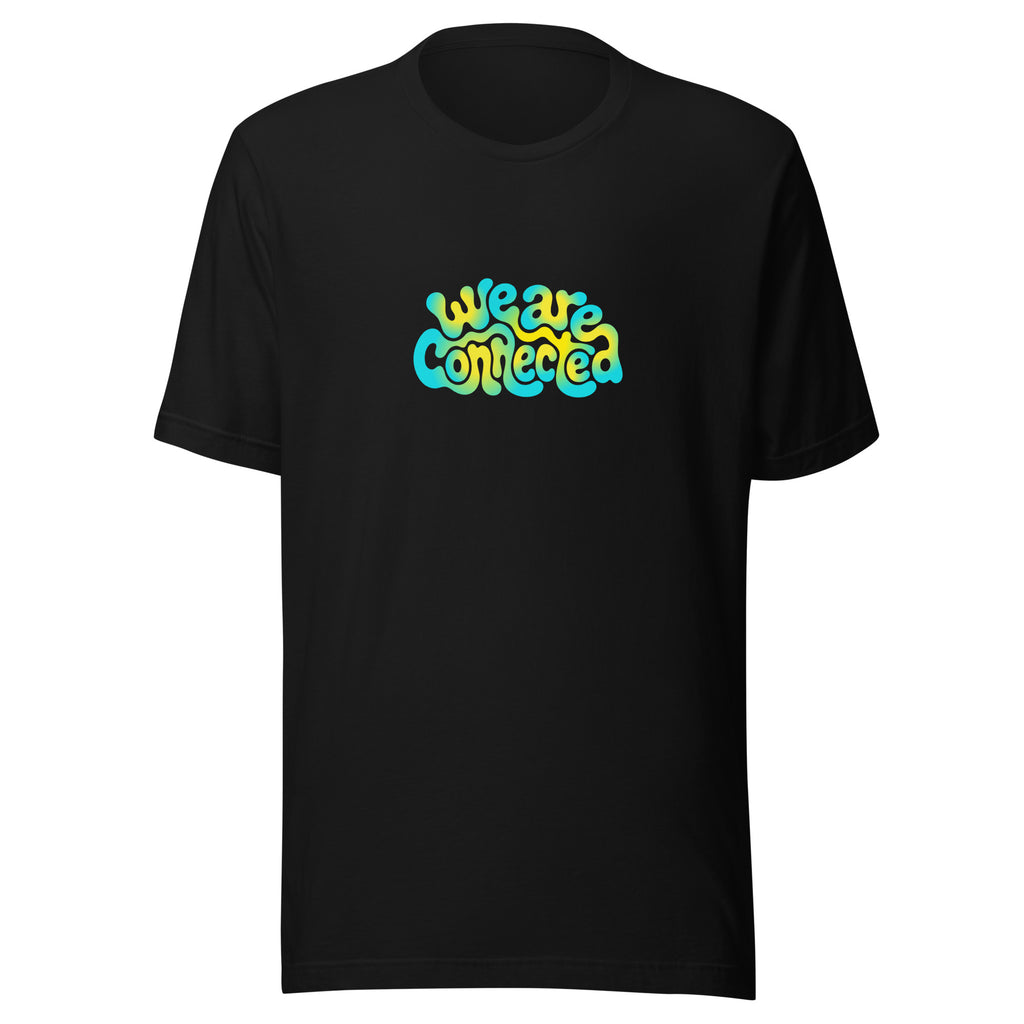 Festival We Are Connected T-Shirt in black 