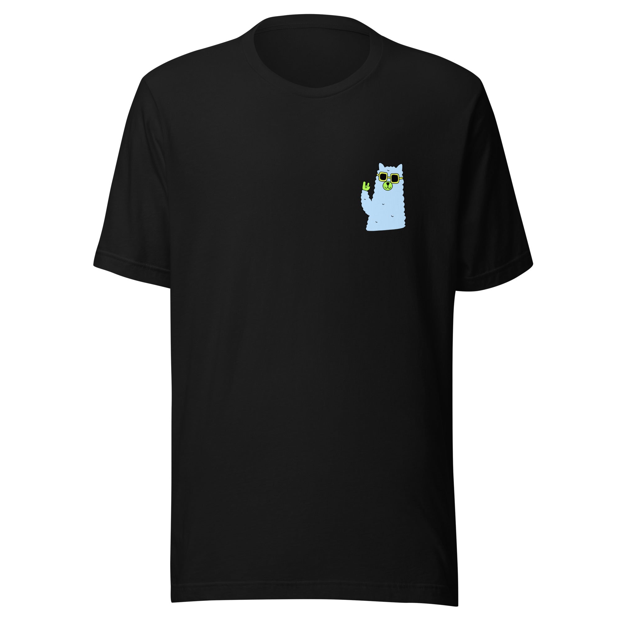 Cool Llama T-Shirt in black 