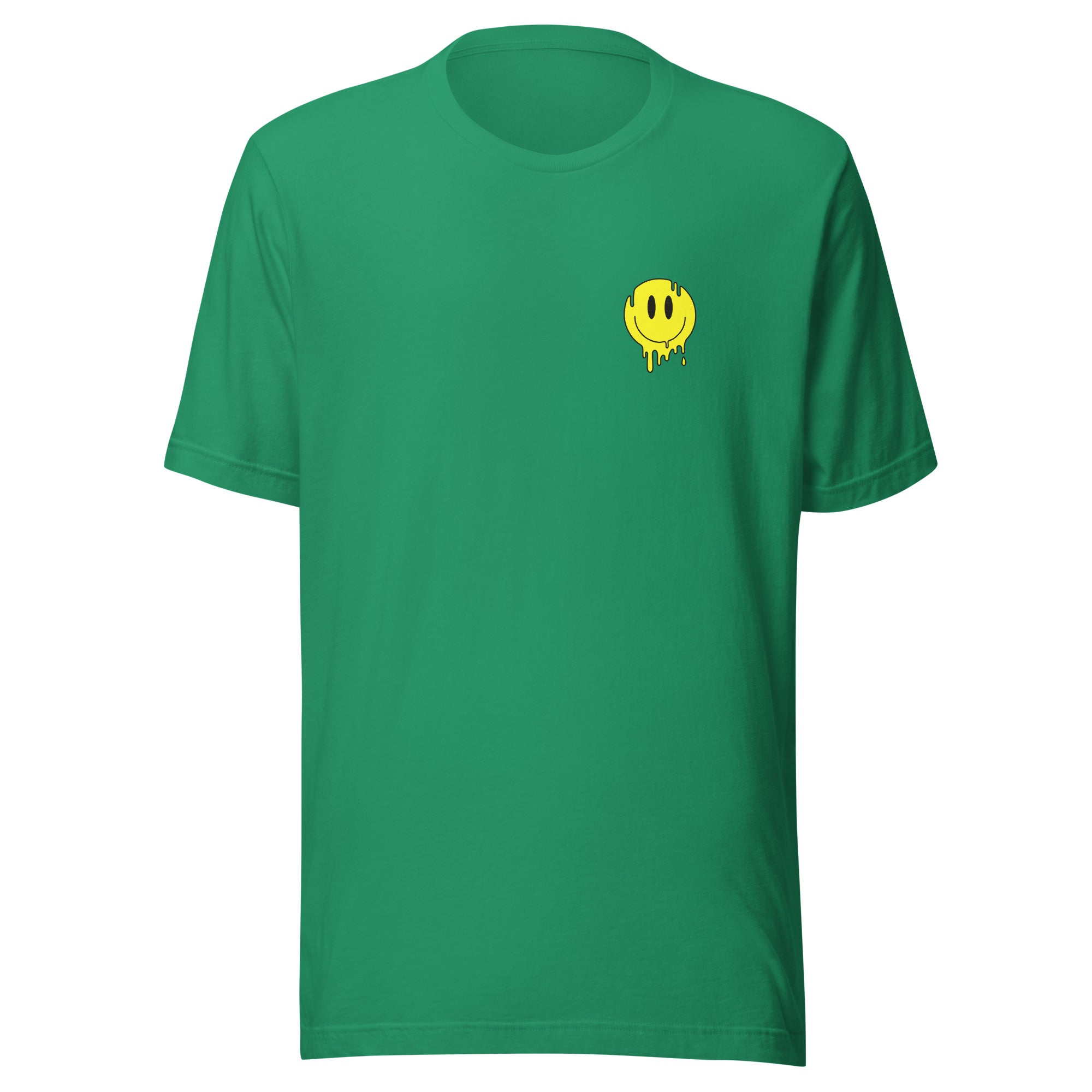 Melting Smiley T-Shirt in Green