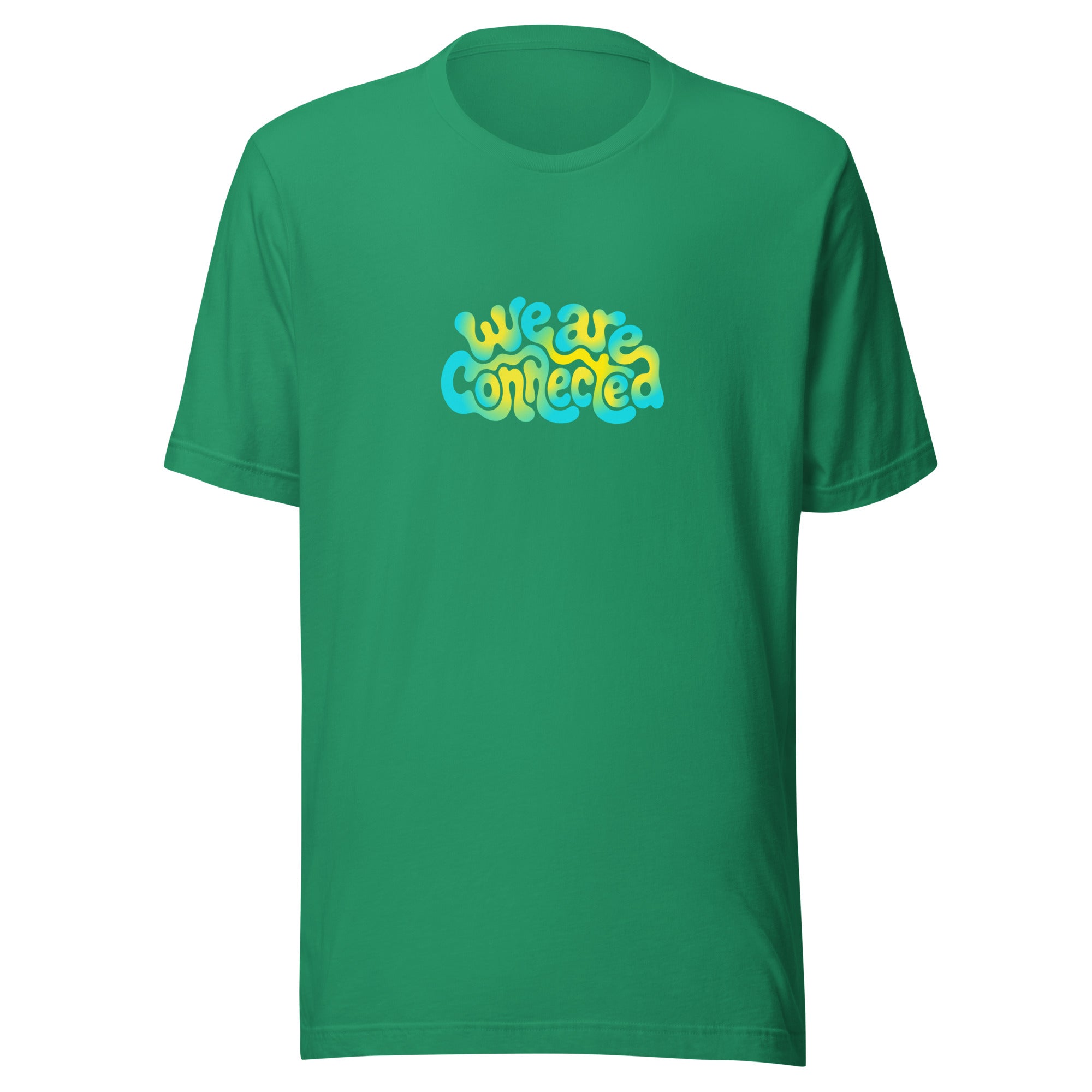 Festival We Are Connected T-Shirt in Green 