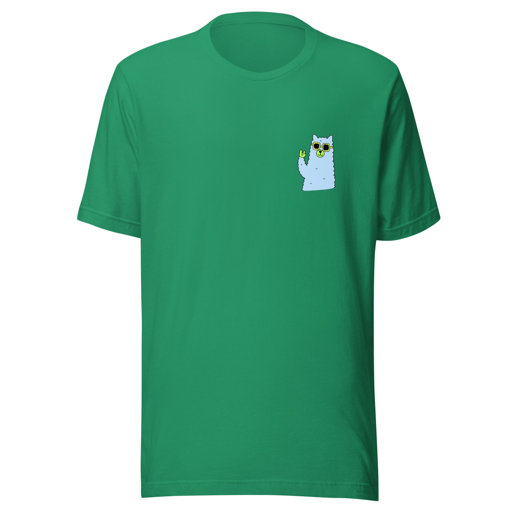 Cool Llama T-Shirt in Green 