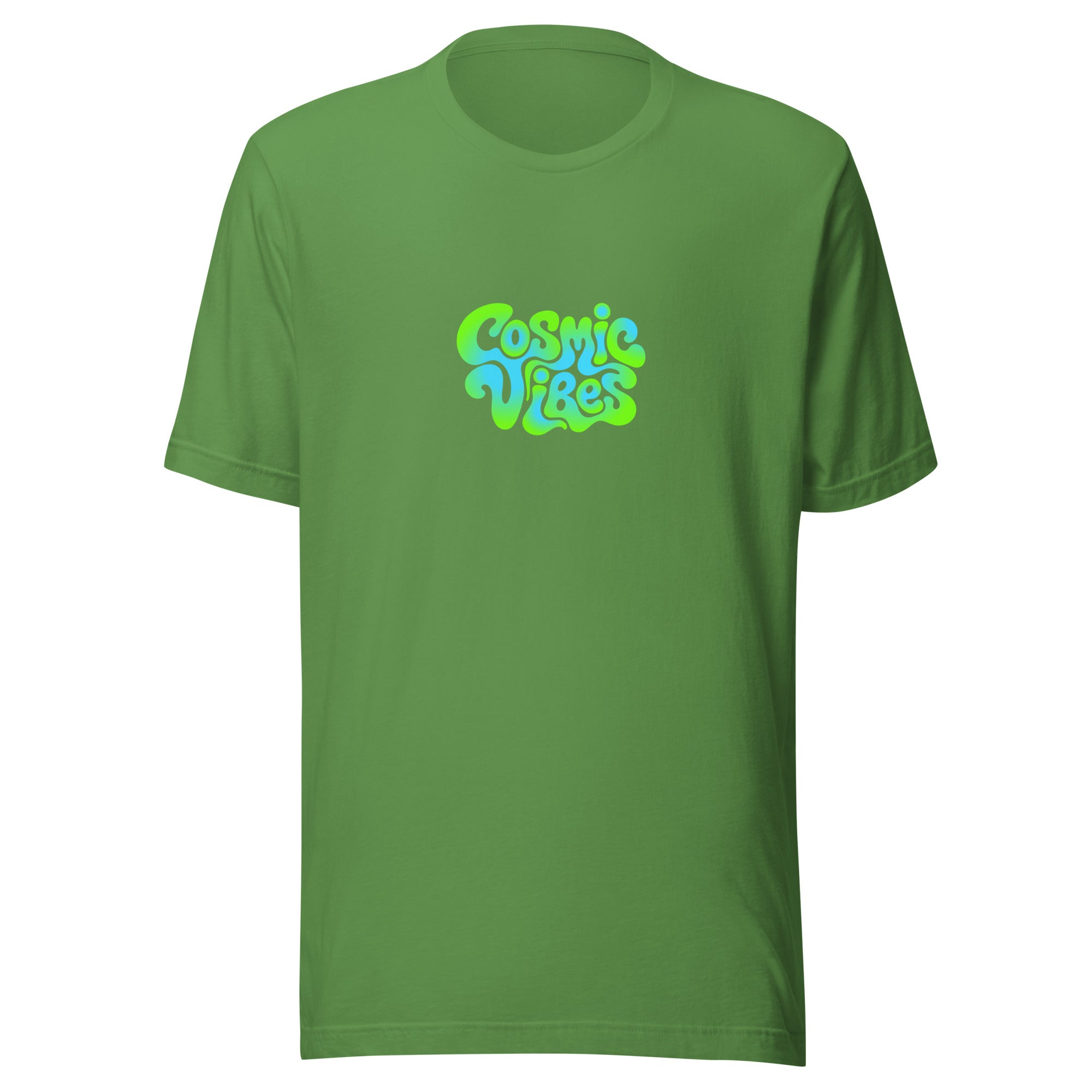 Music Festival Cosmic Vibes T-Shirt in Green