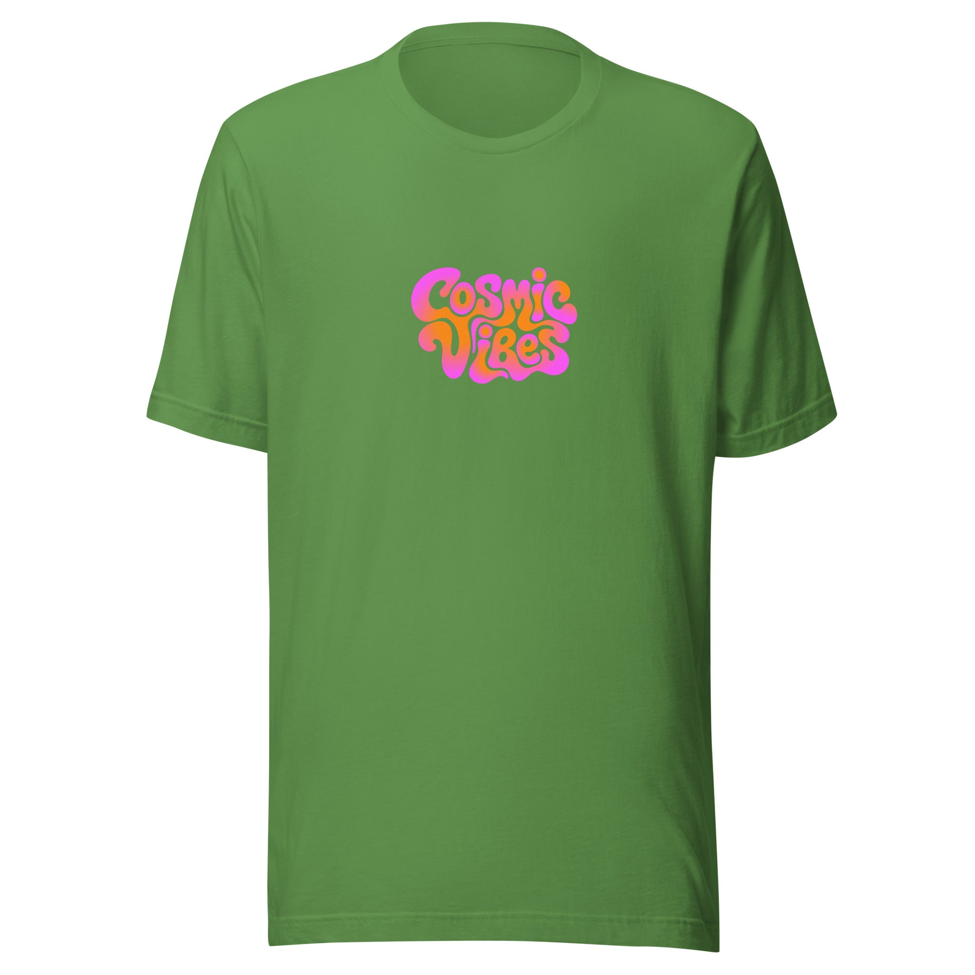 Music Festival Cosmic Vibes T-Shirt in Green