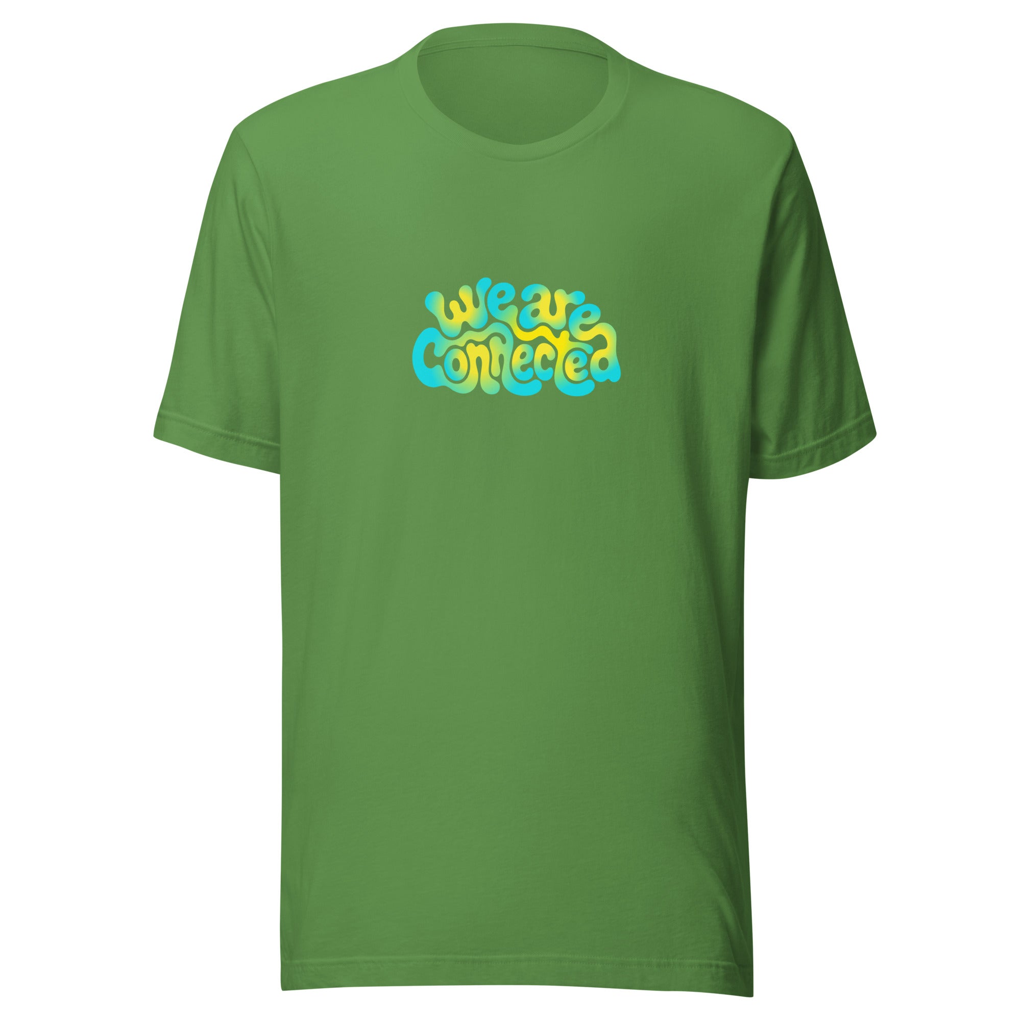 Festival We Are Connected T-Shirt in Green 