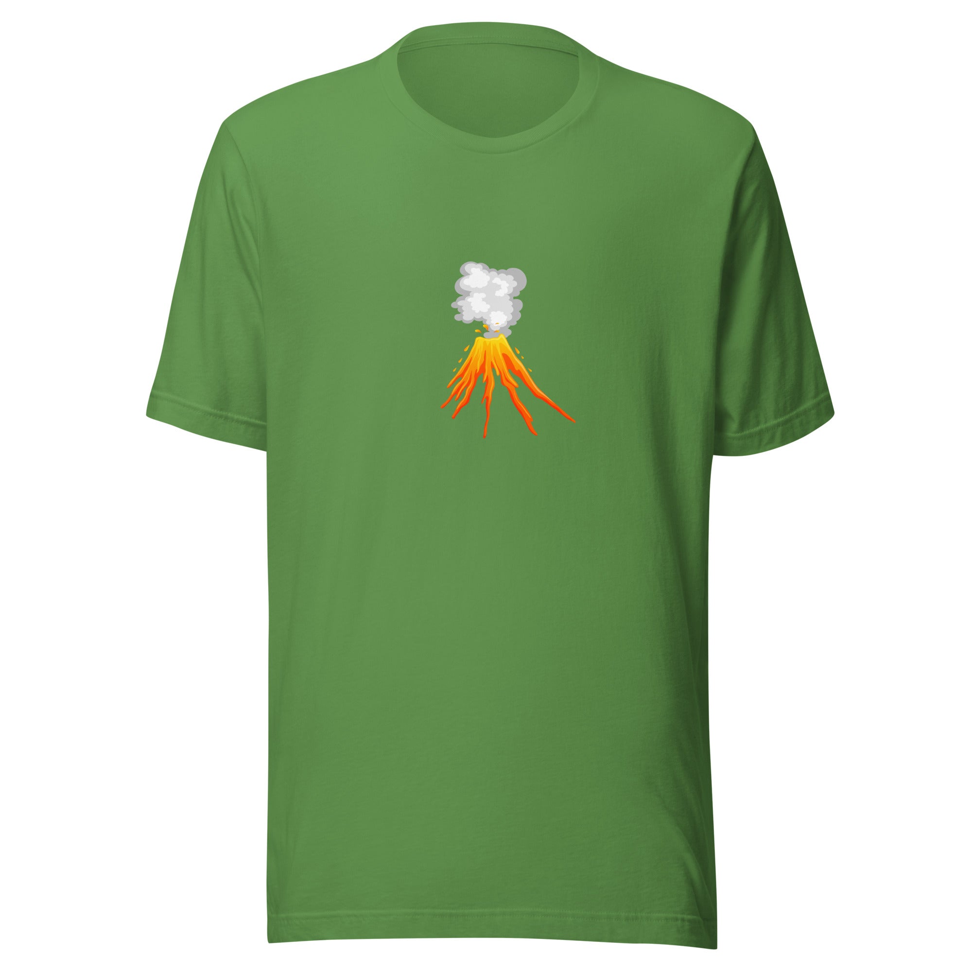 Erupting Volcano T-Shirt in Green