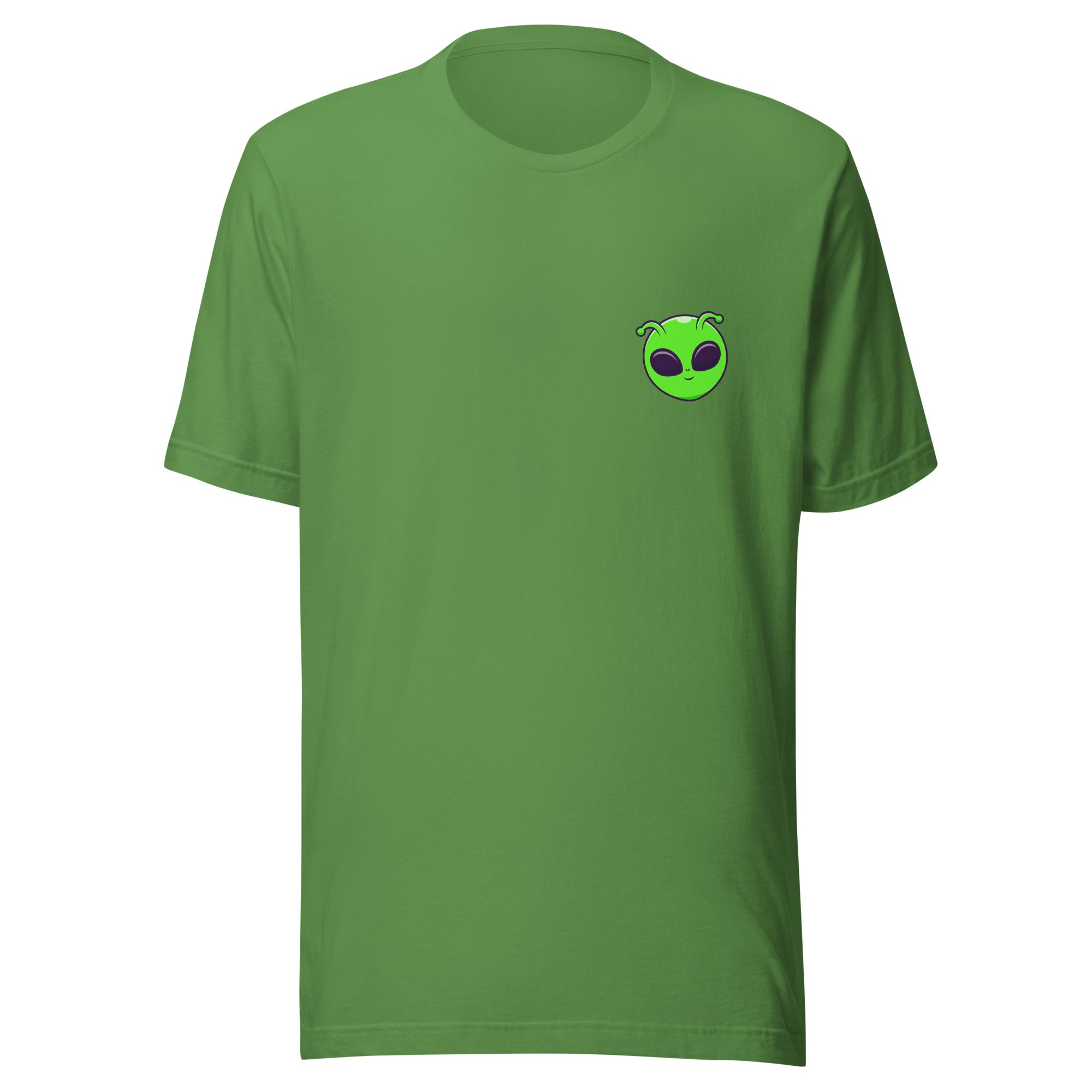 Music Festival Cosmic Alien T-Shirt in Green