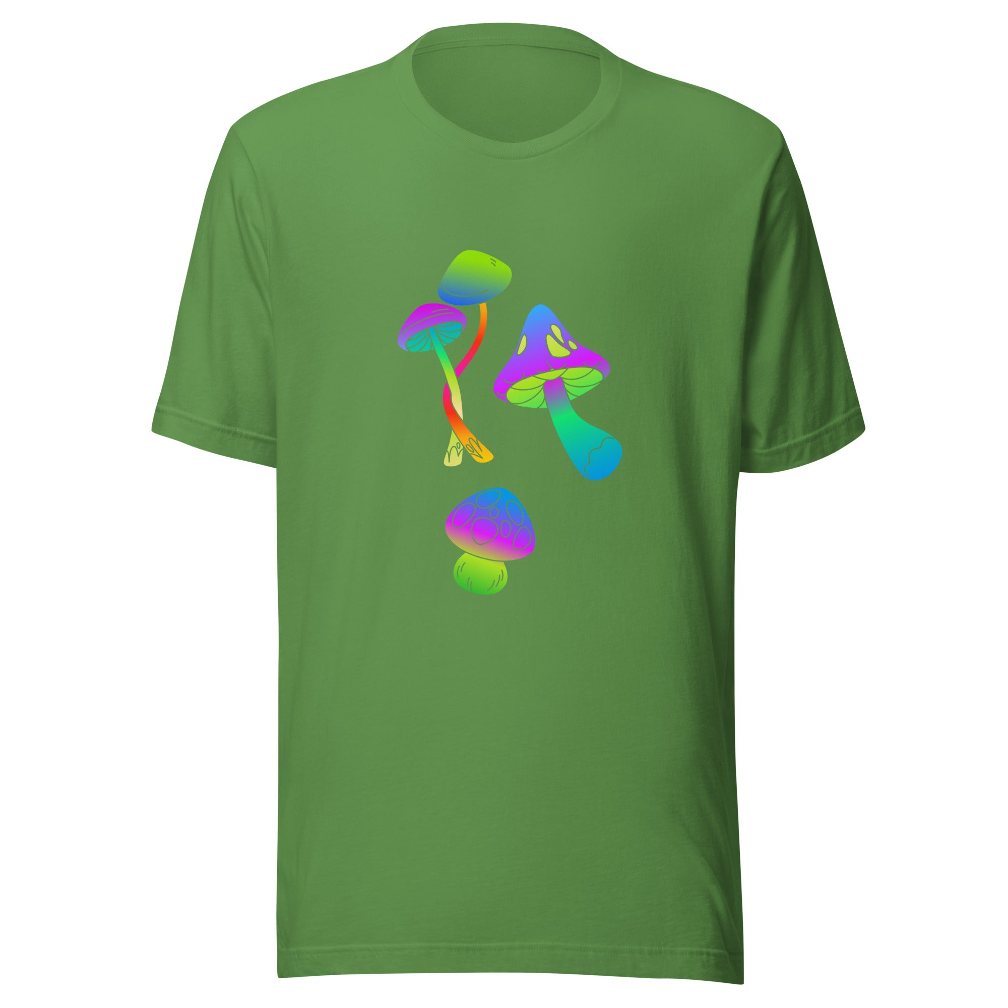 Neon Mushrooms T-Shirt in Green 