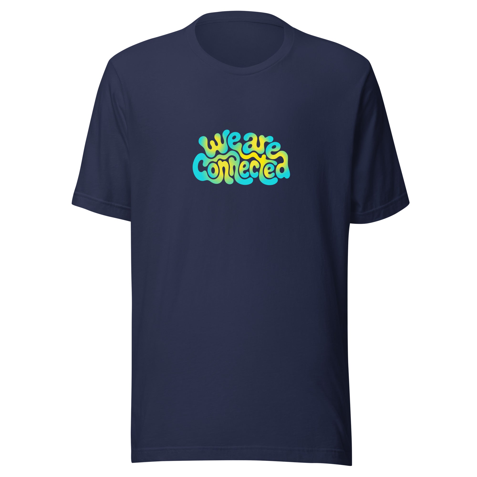 Festival We Are Connected T-Shirt in Navy 