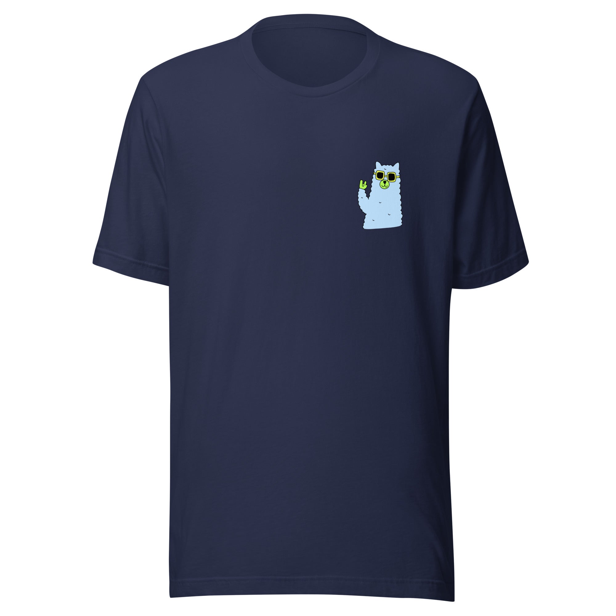 Cool Llama T-Shirt in Navy 