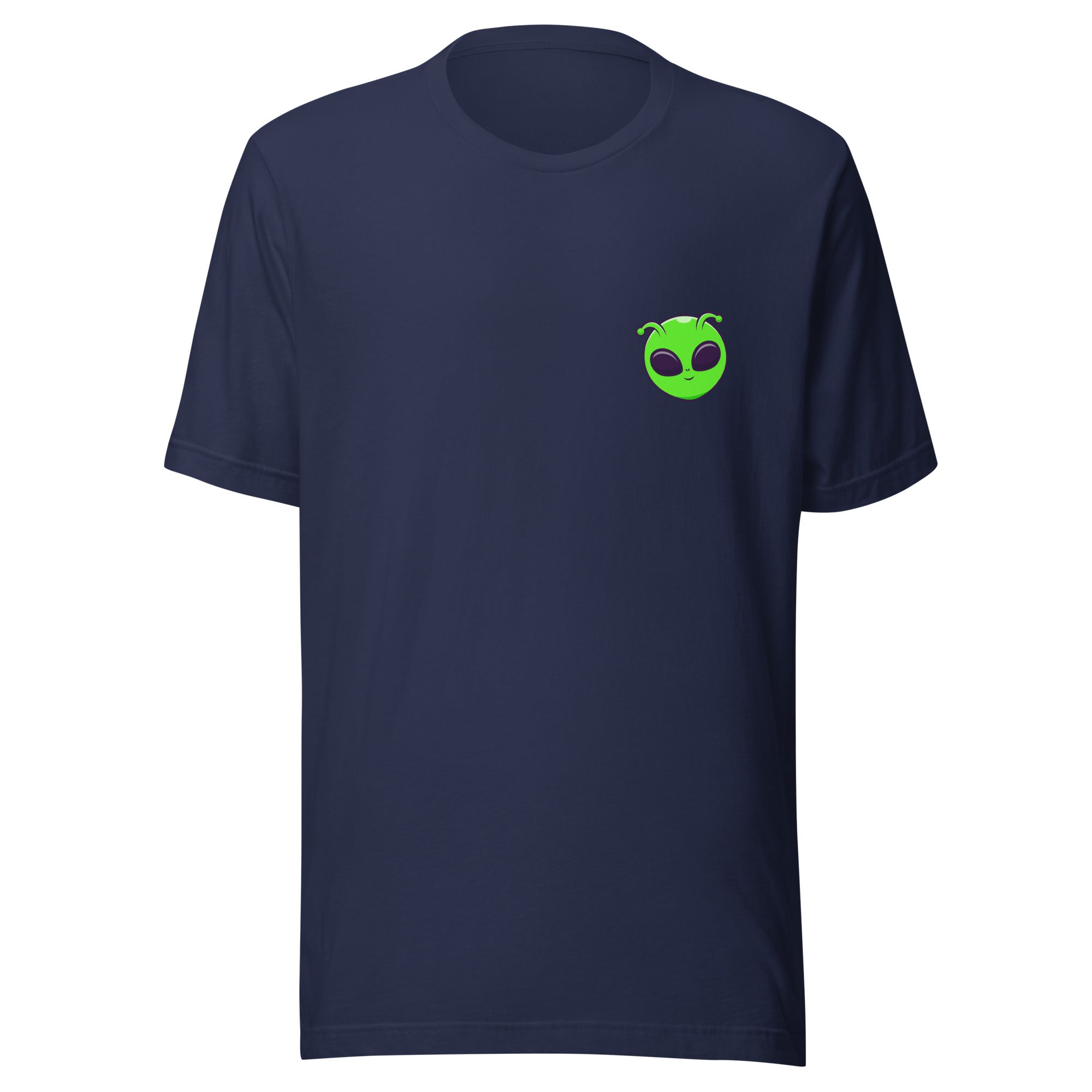 Music Festival Cosmic Alien T-Shirt Navy