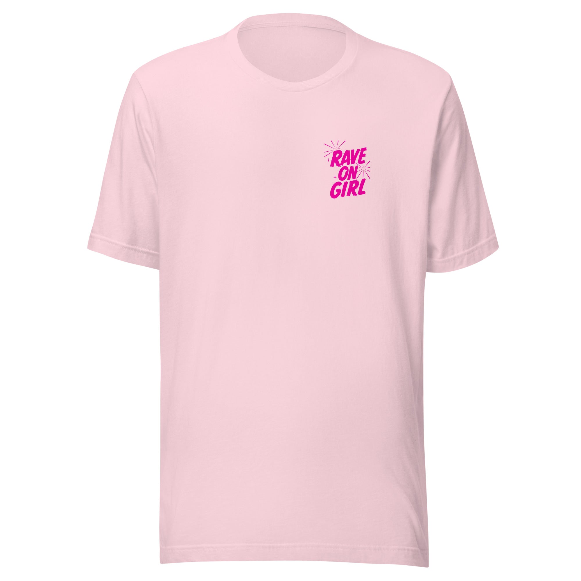 Rave On Girl T-Shirt in pink