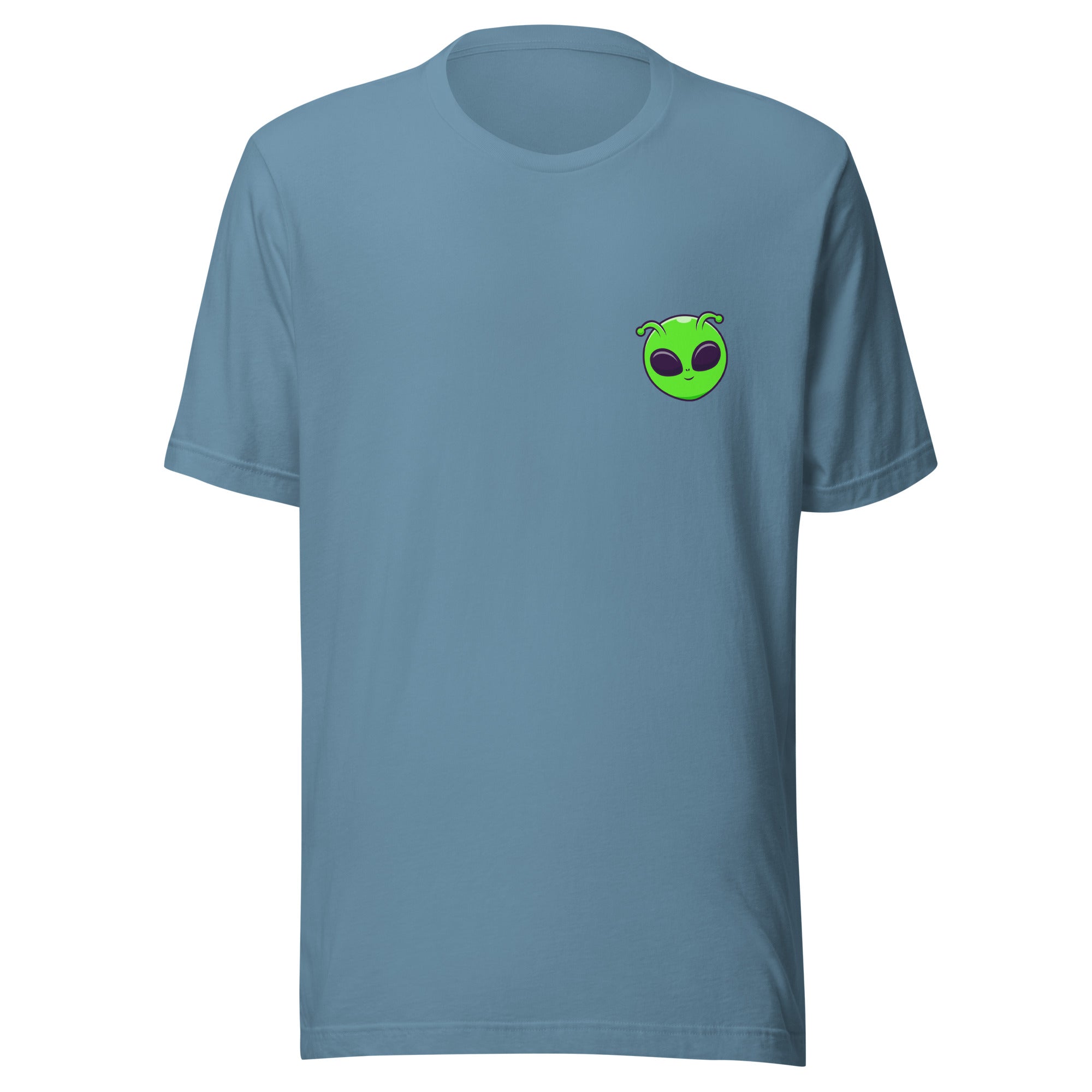 Music Festival Cosmic Alien T-Shirt in Blue