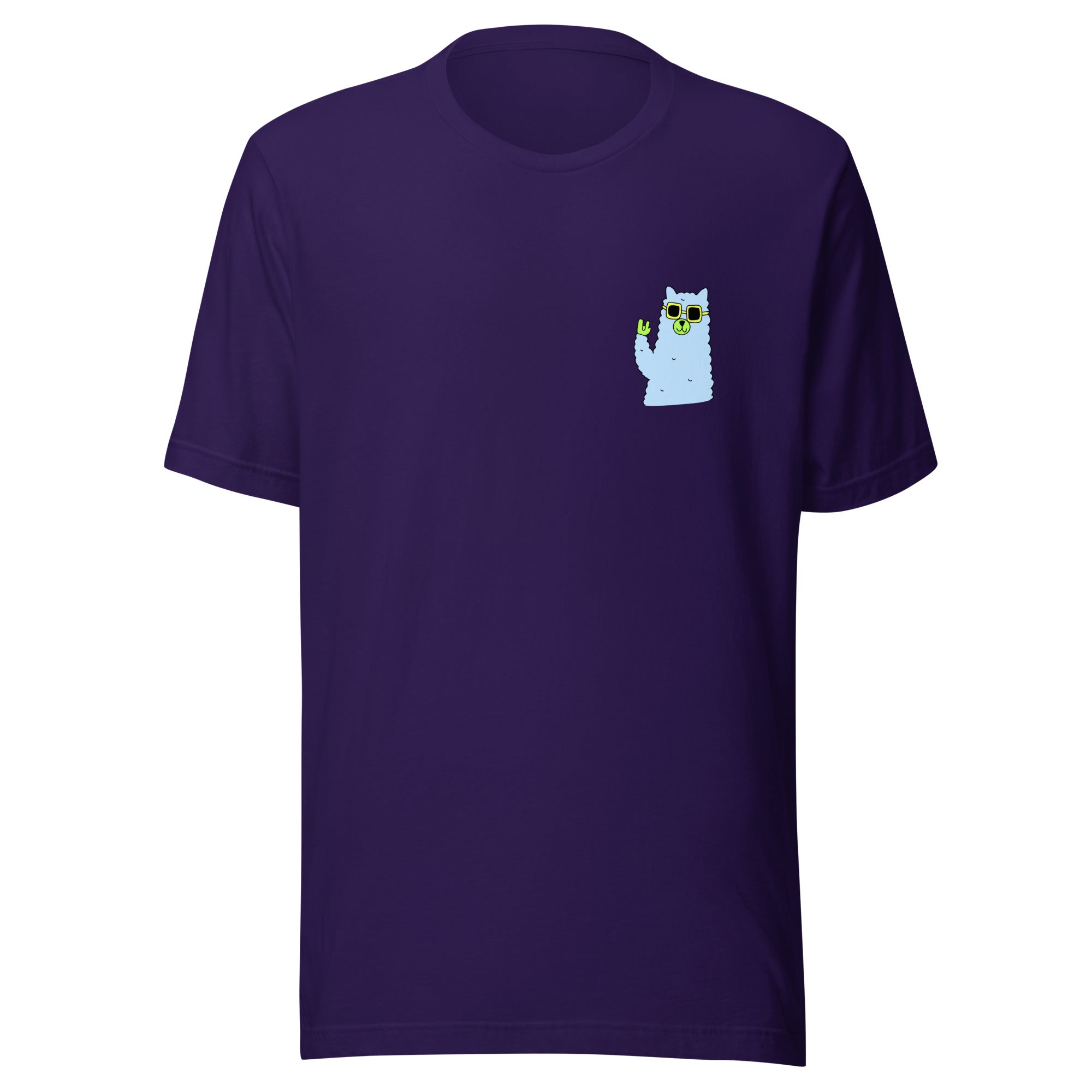 Cool Llama T-Shirt in Purple 