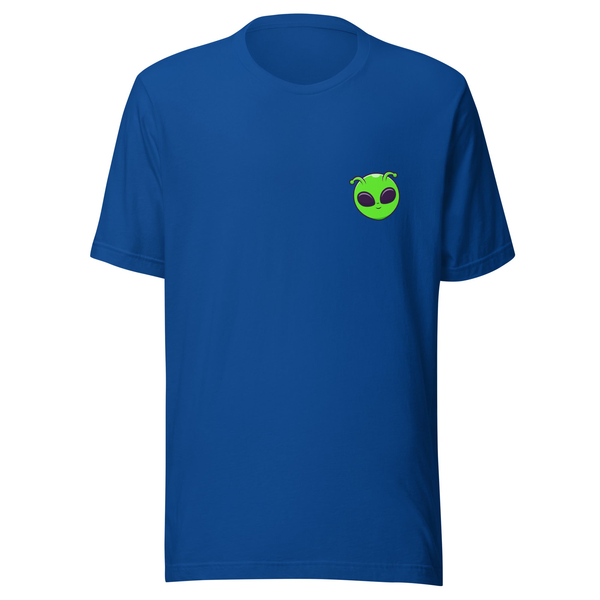 Music Festival Cosmic Alien T-Shirt in Blue