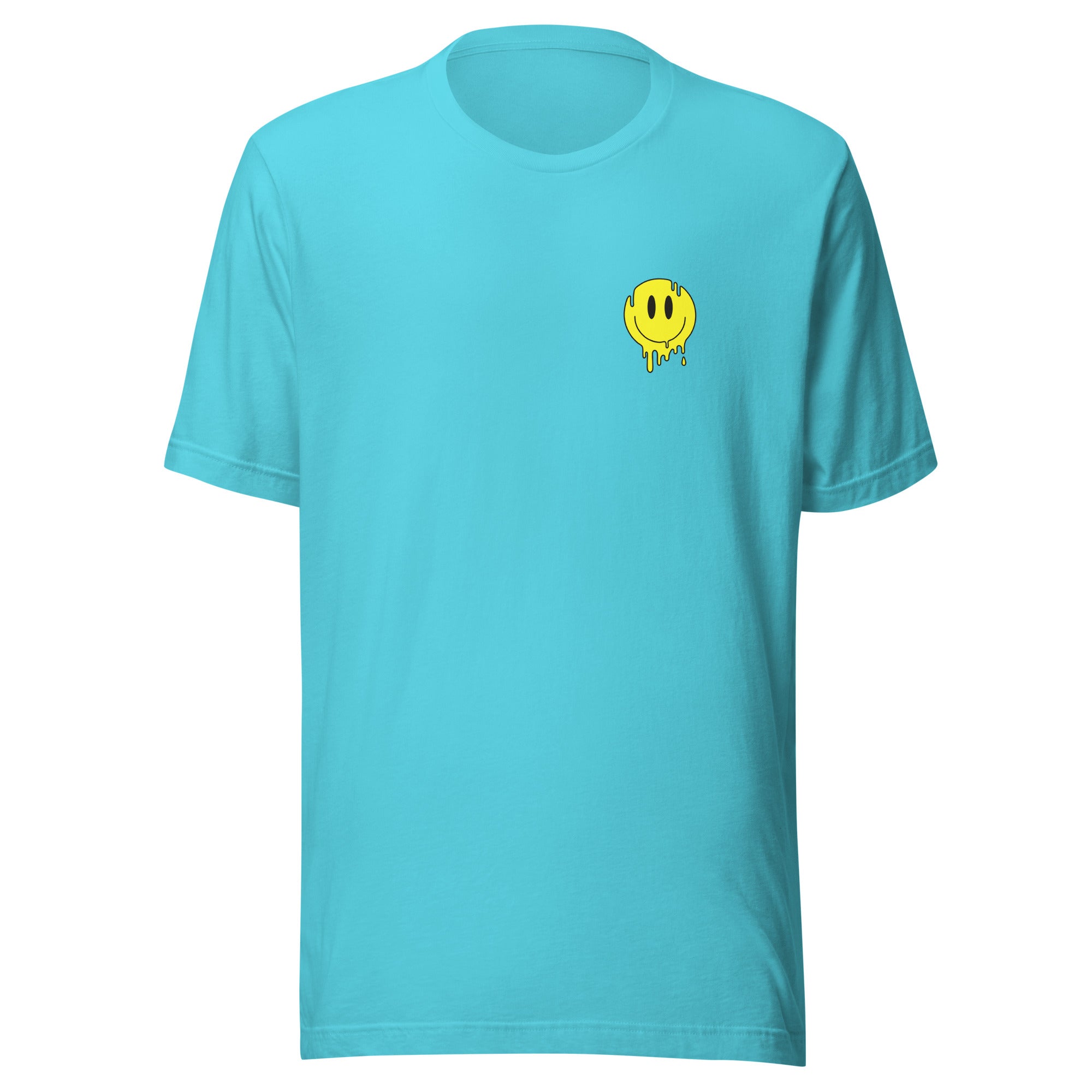 Melting Smiley T-Shirt in Blue