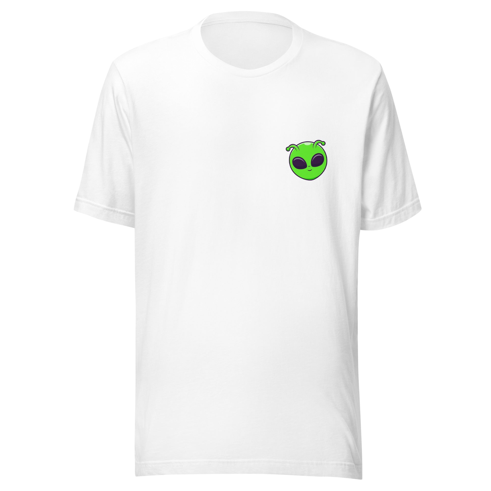 Music Festival Cosmic Alien T-Shirt in White